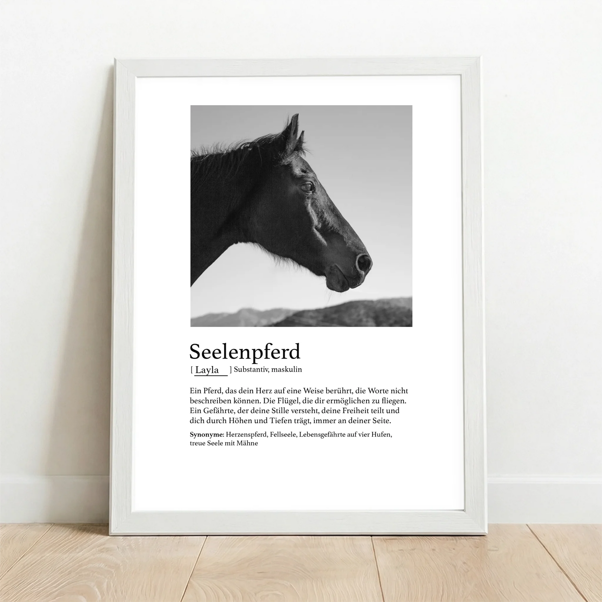 Framed Poster white