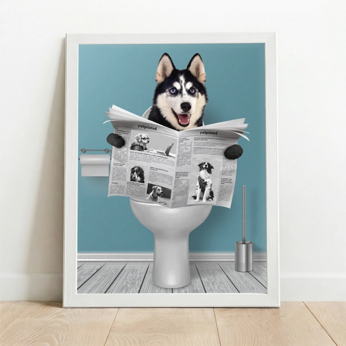 Framed Poster white