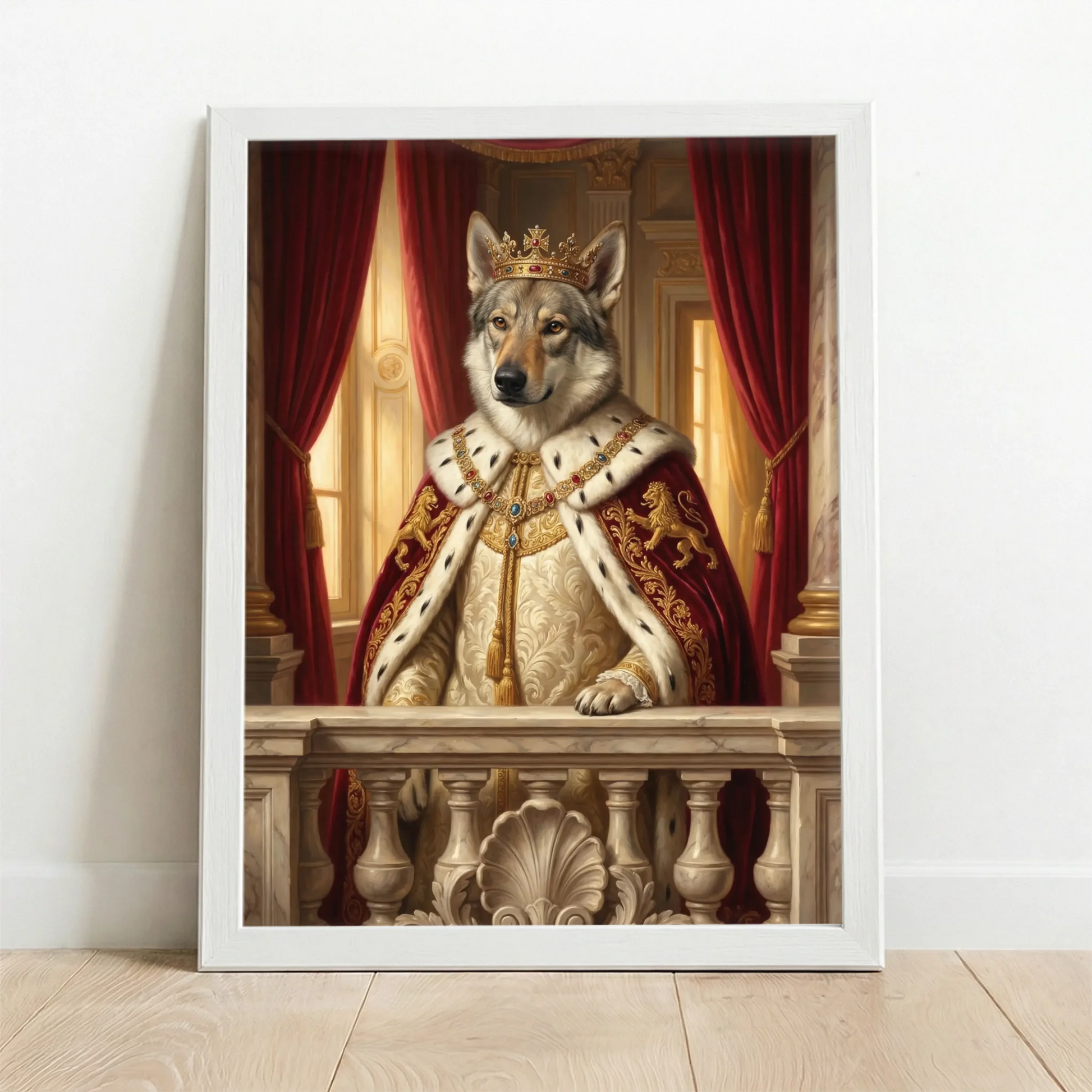 Framed Poster white