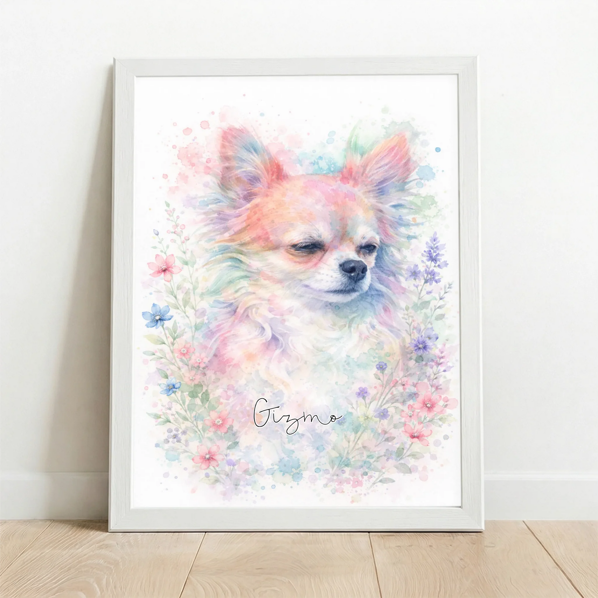 Framed Poster white