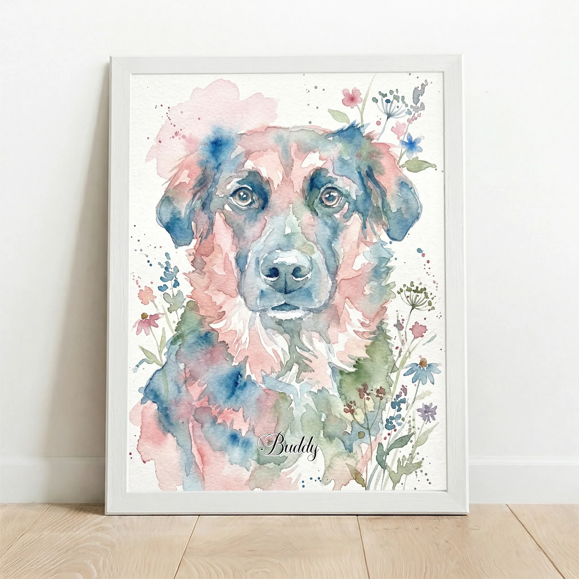 Framed Poster white
