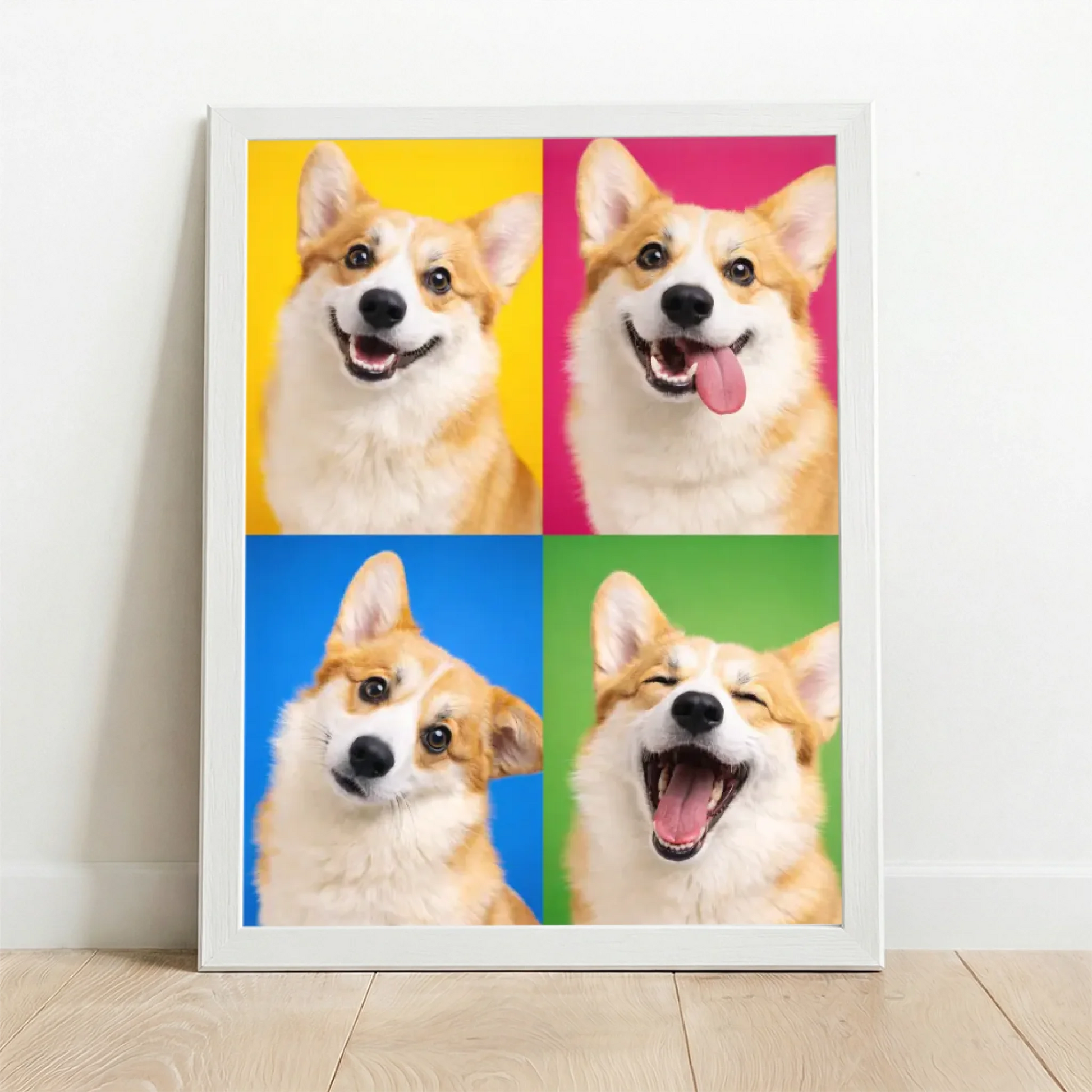 Framed Poster white