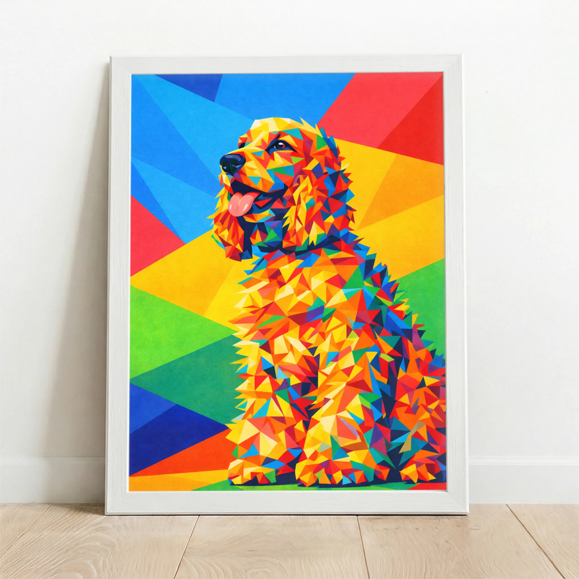 Framed Poster white
