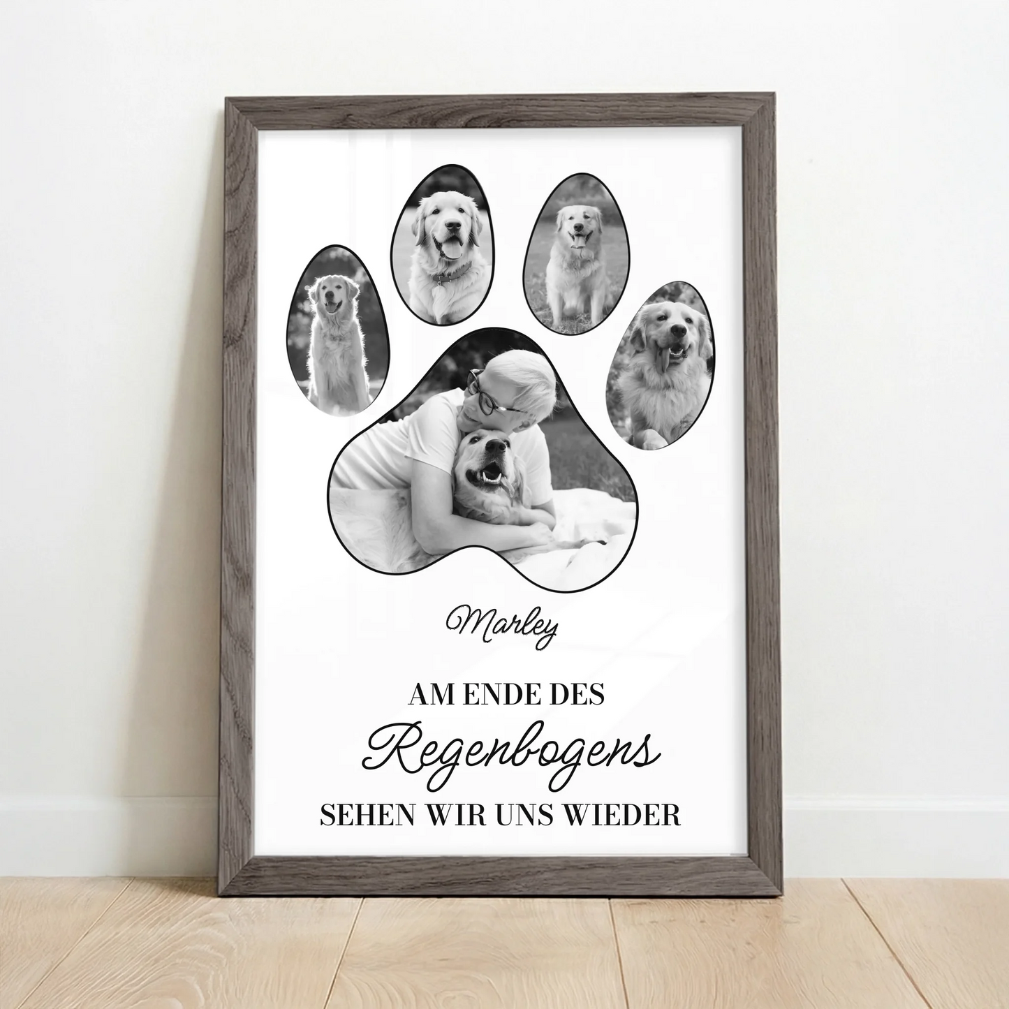 Framed Poster UK oak copy