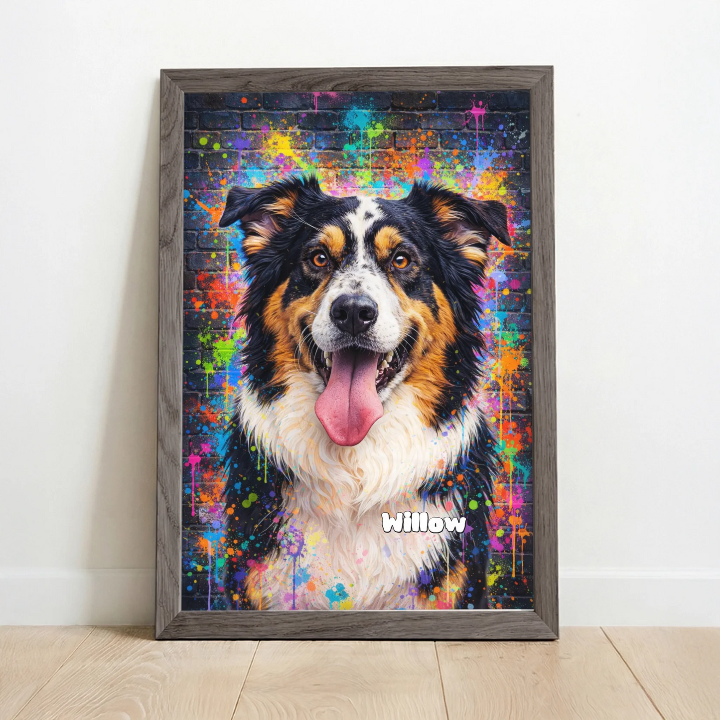 Framed Poster UK oak copy