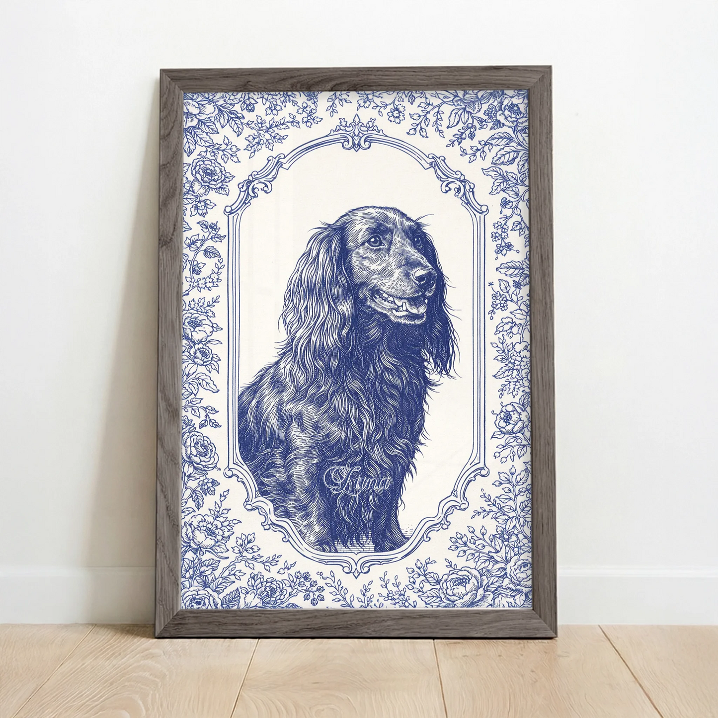 Framed Poster UK oak copy