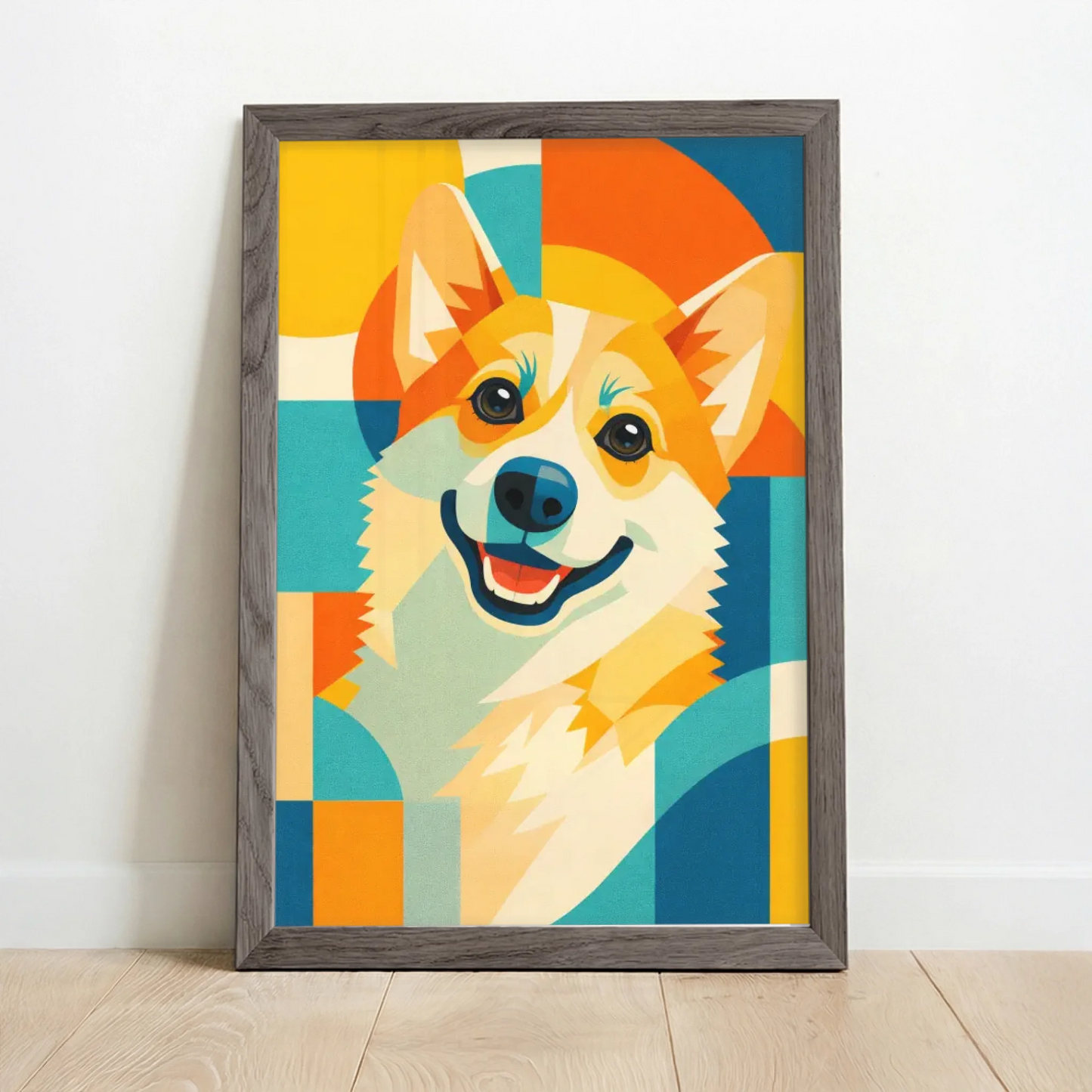 Framed Poster UK oak copy