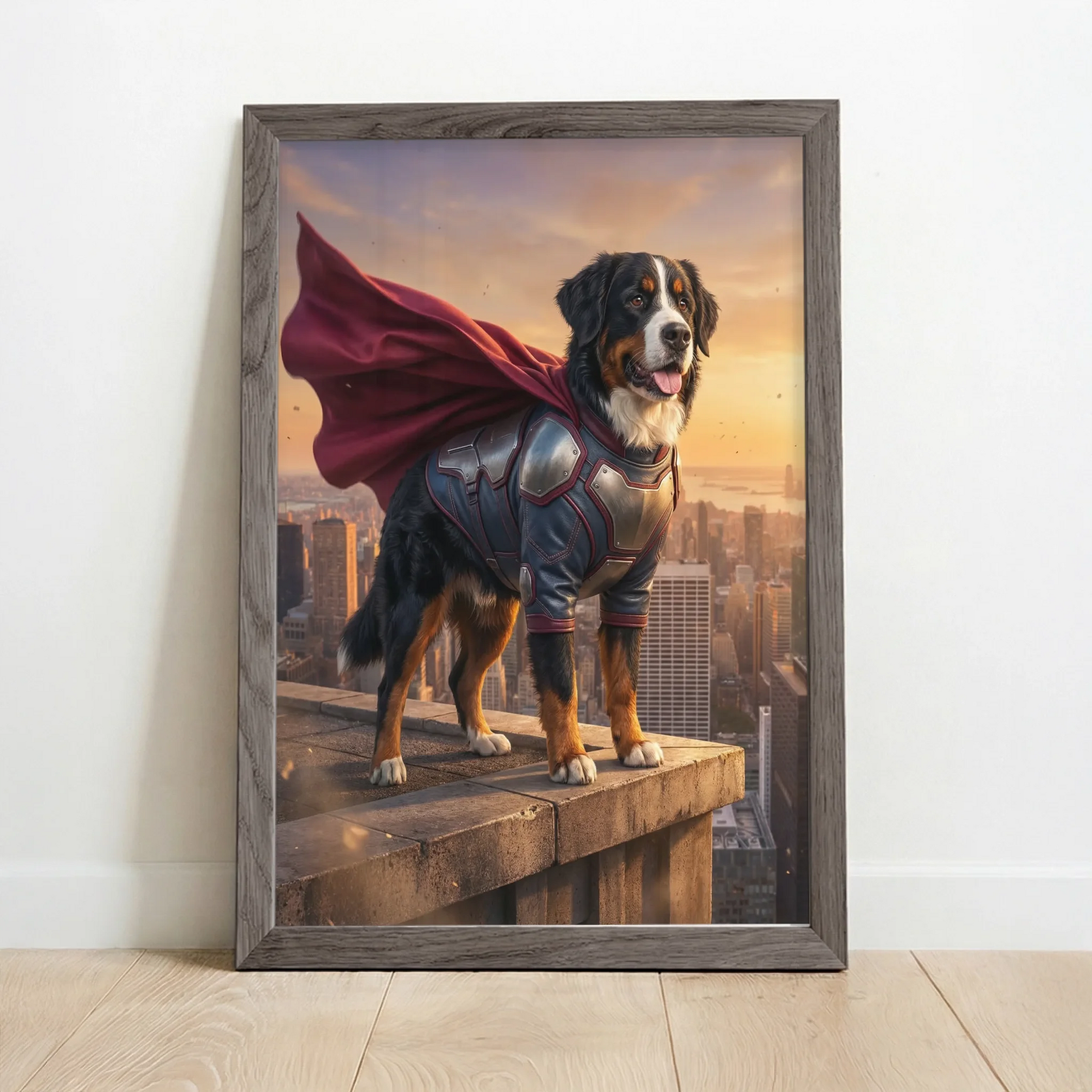 Framed Poster UK oak copy