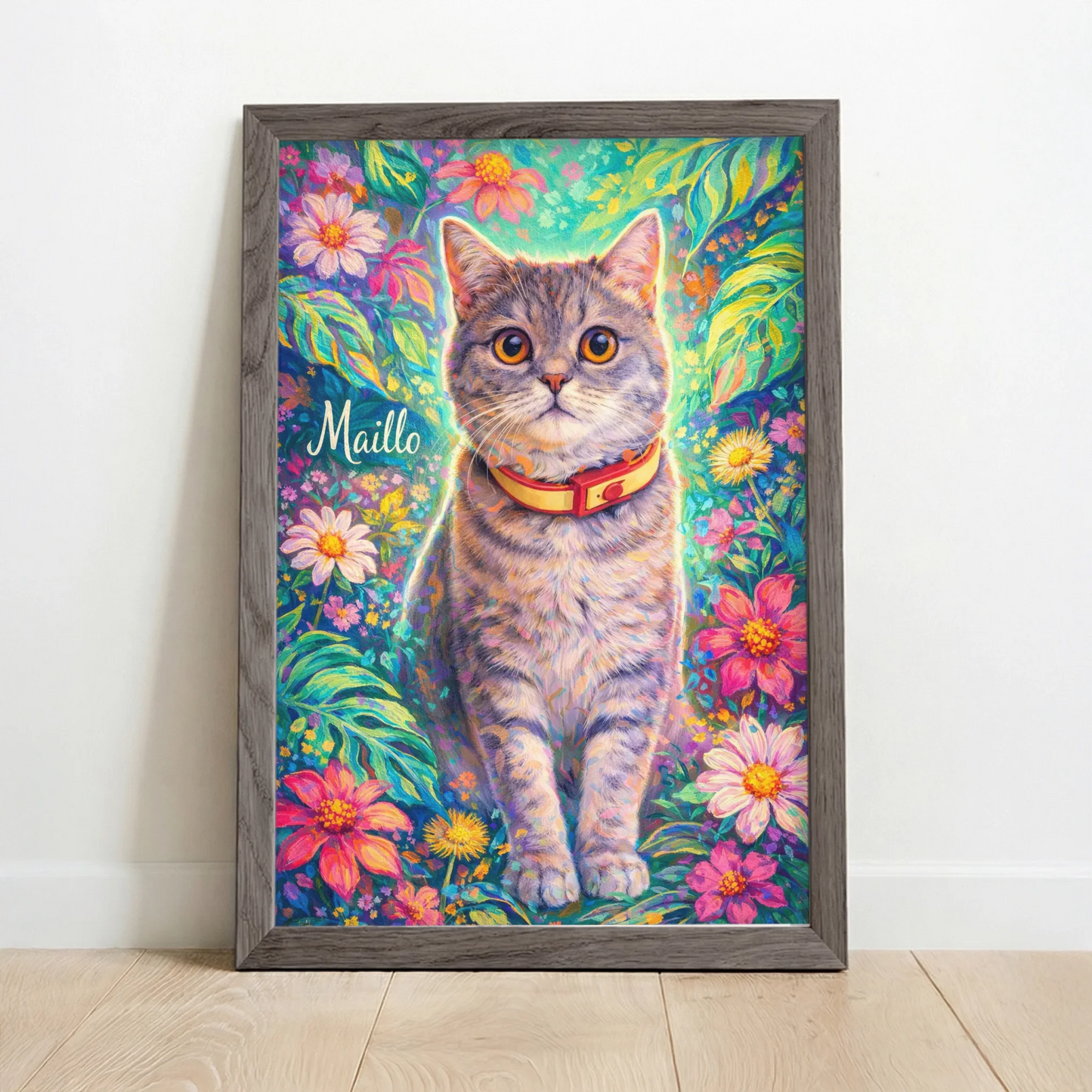 Framed Poster UK oak copy