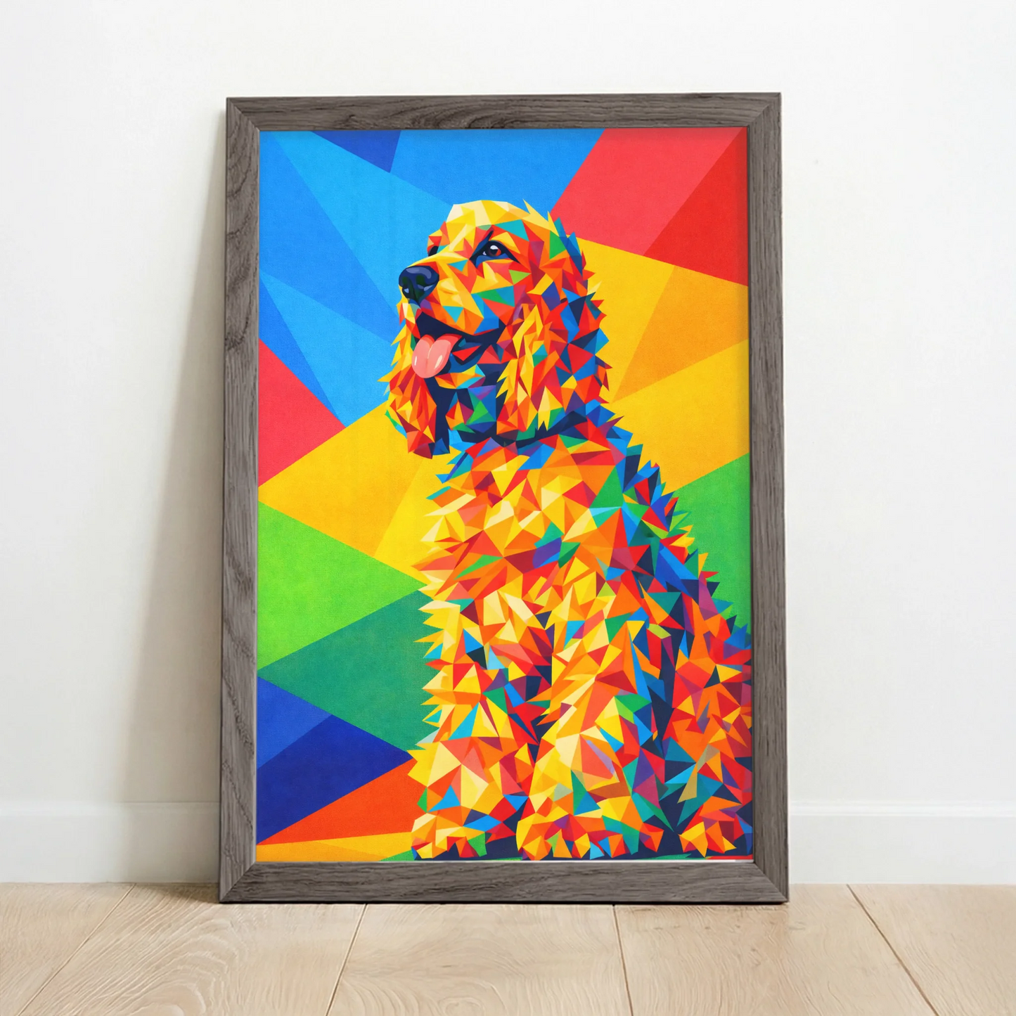 Framed Poster UK oak copy