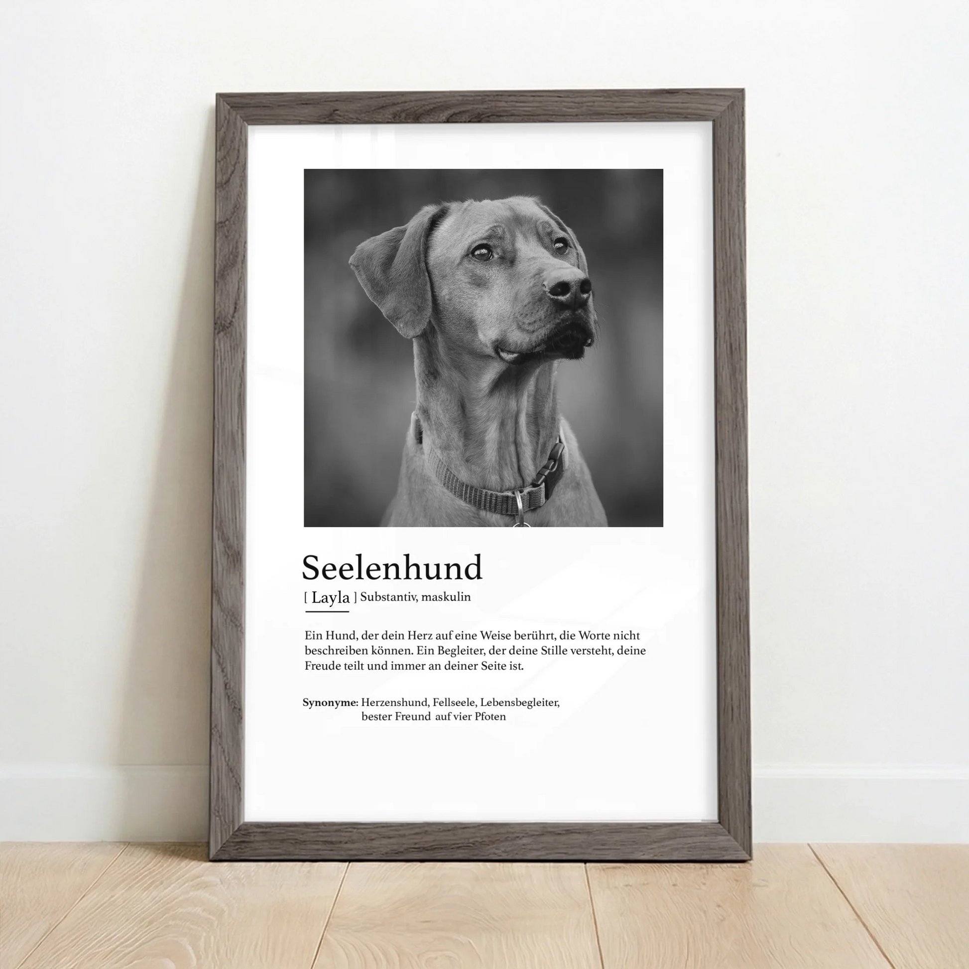 Framed Poster UK oak copy