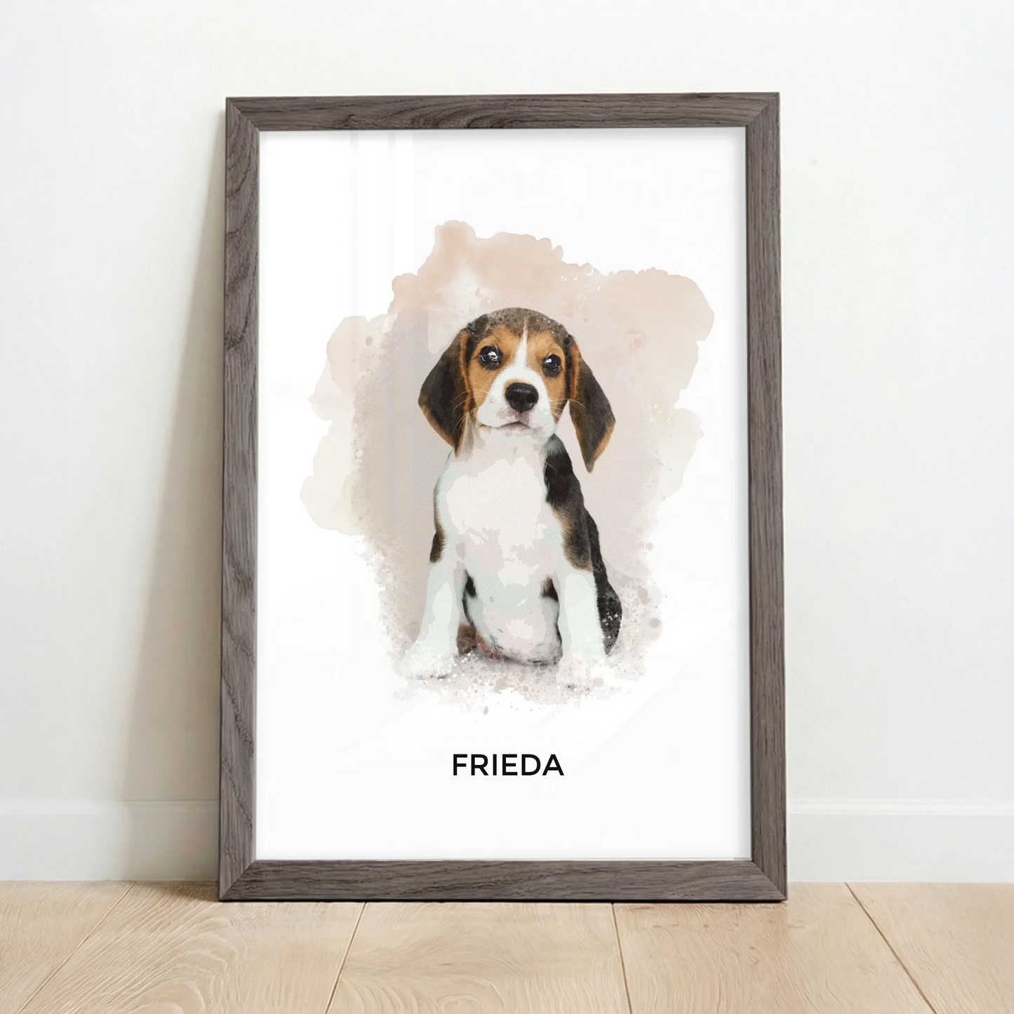 Framed Poster UK oak copy