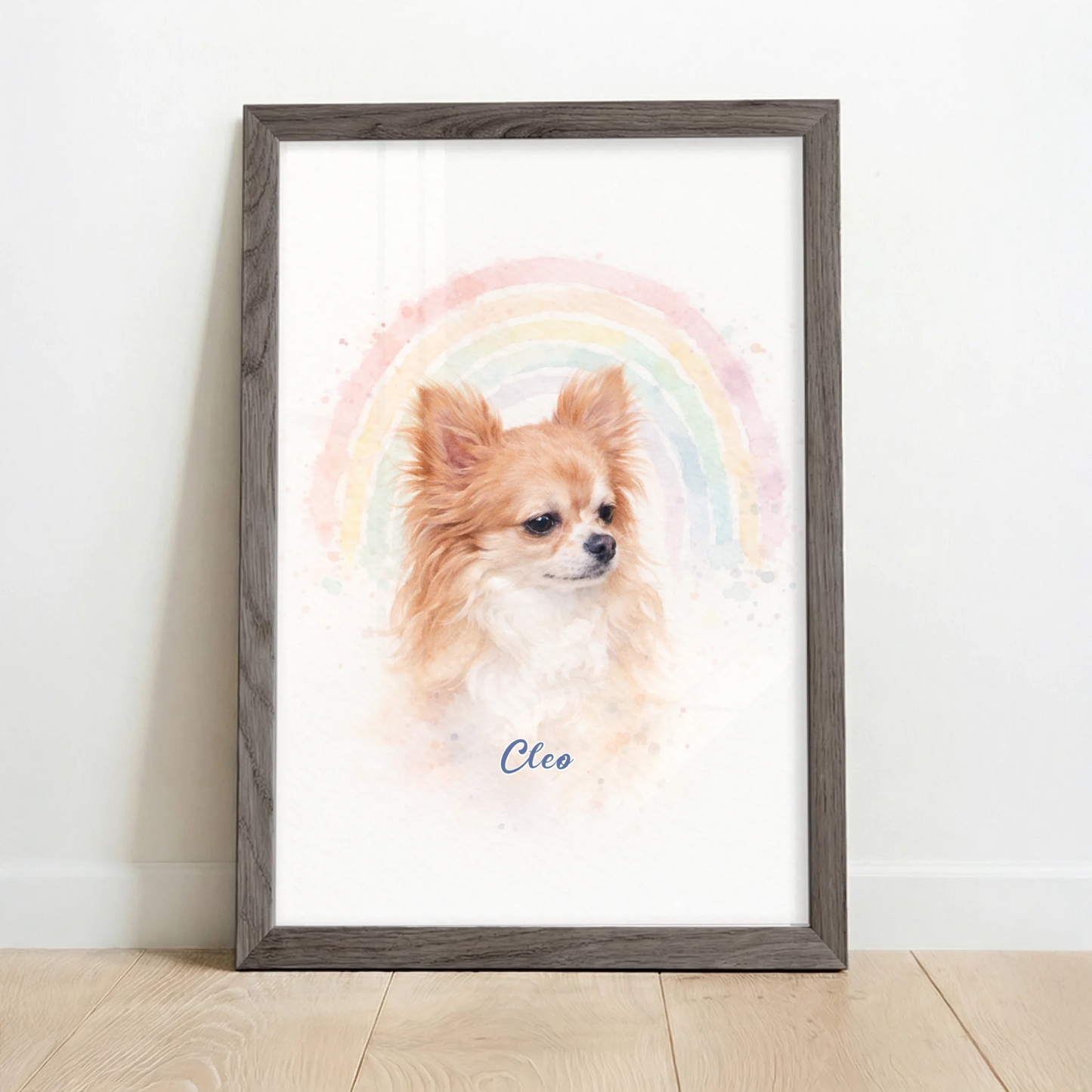 Framed Poster UK oak copy