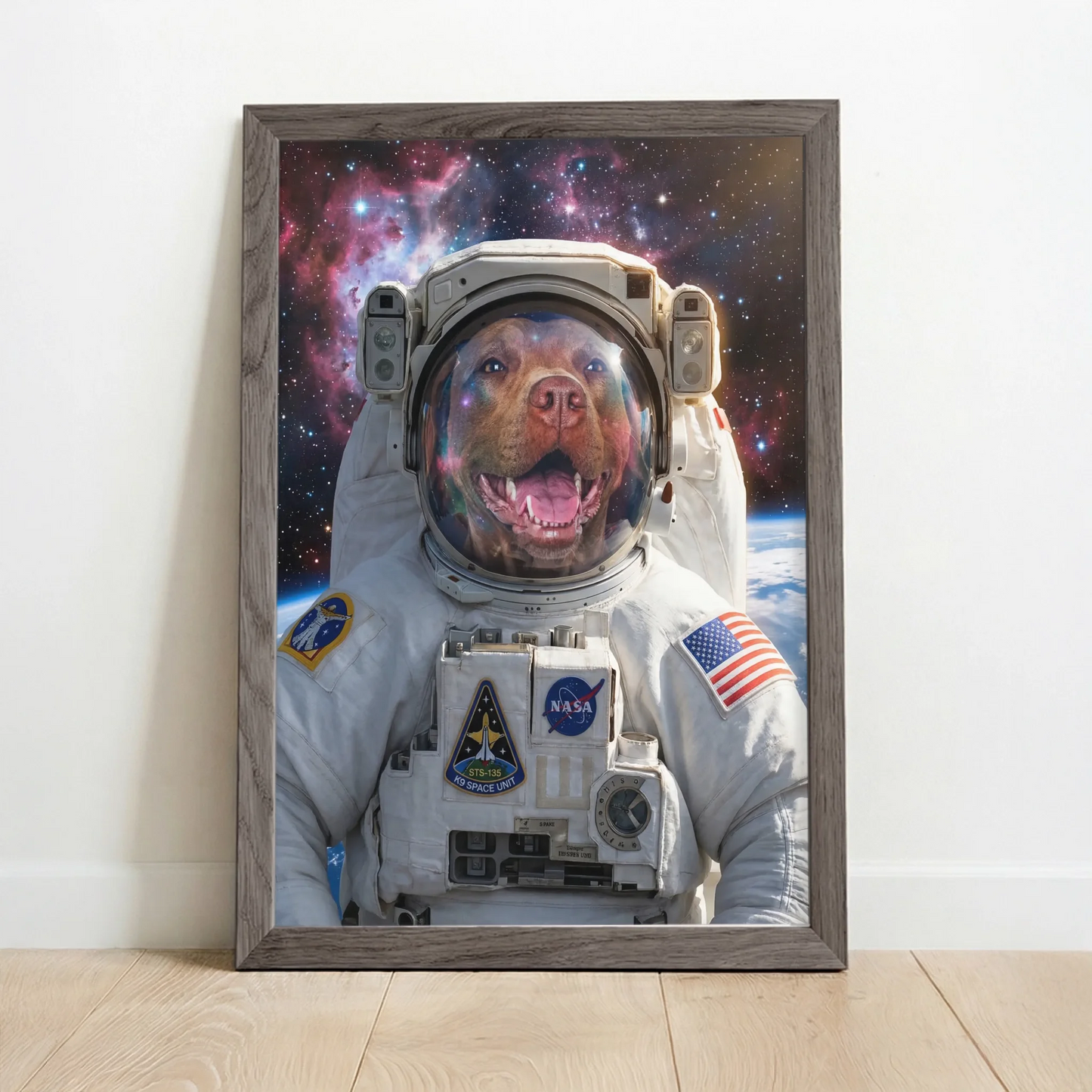 Framed Poster UK oak copy