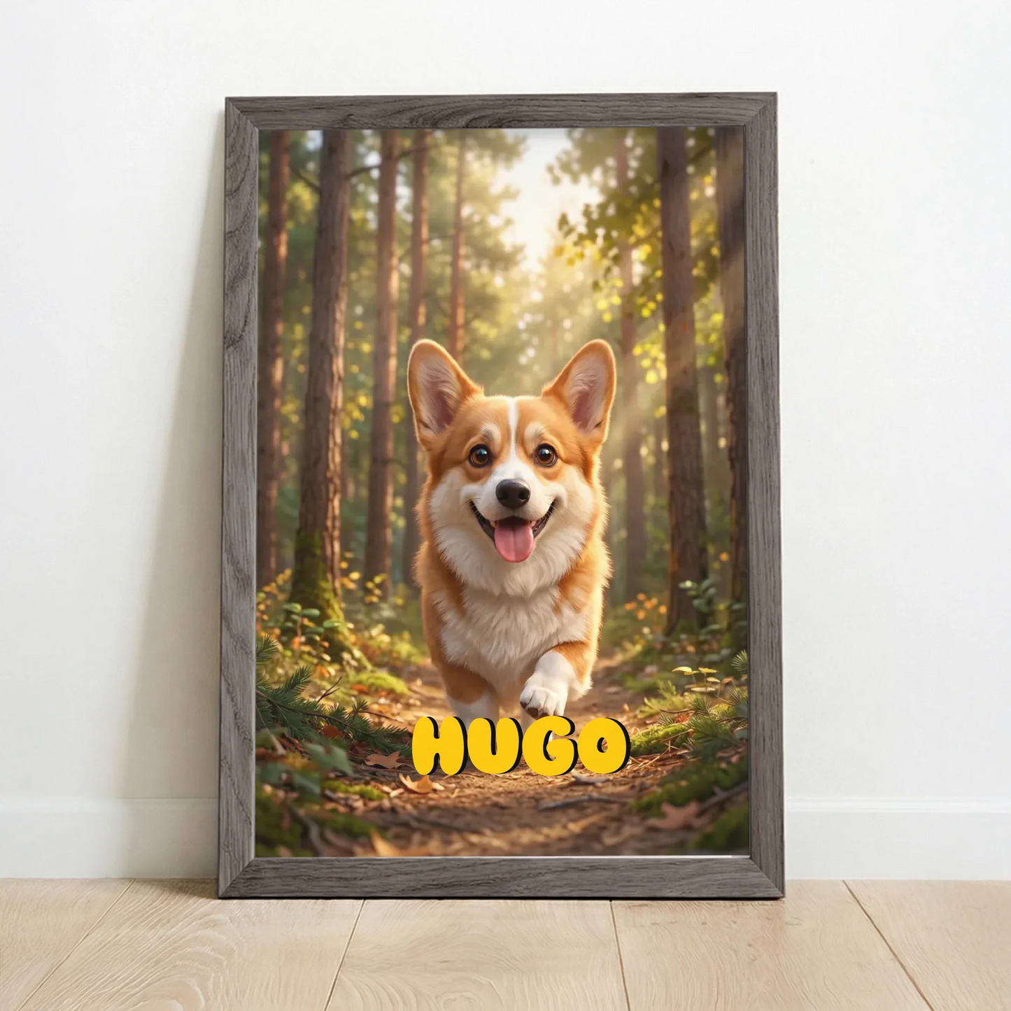 Framed Poster UK oak copy