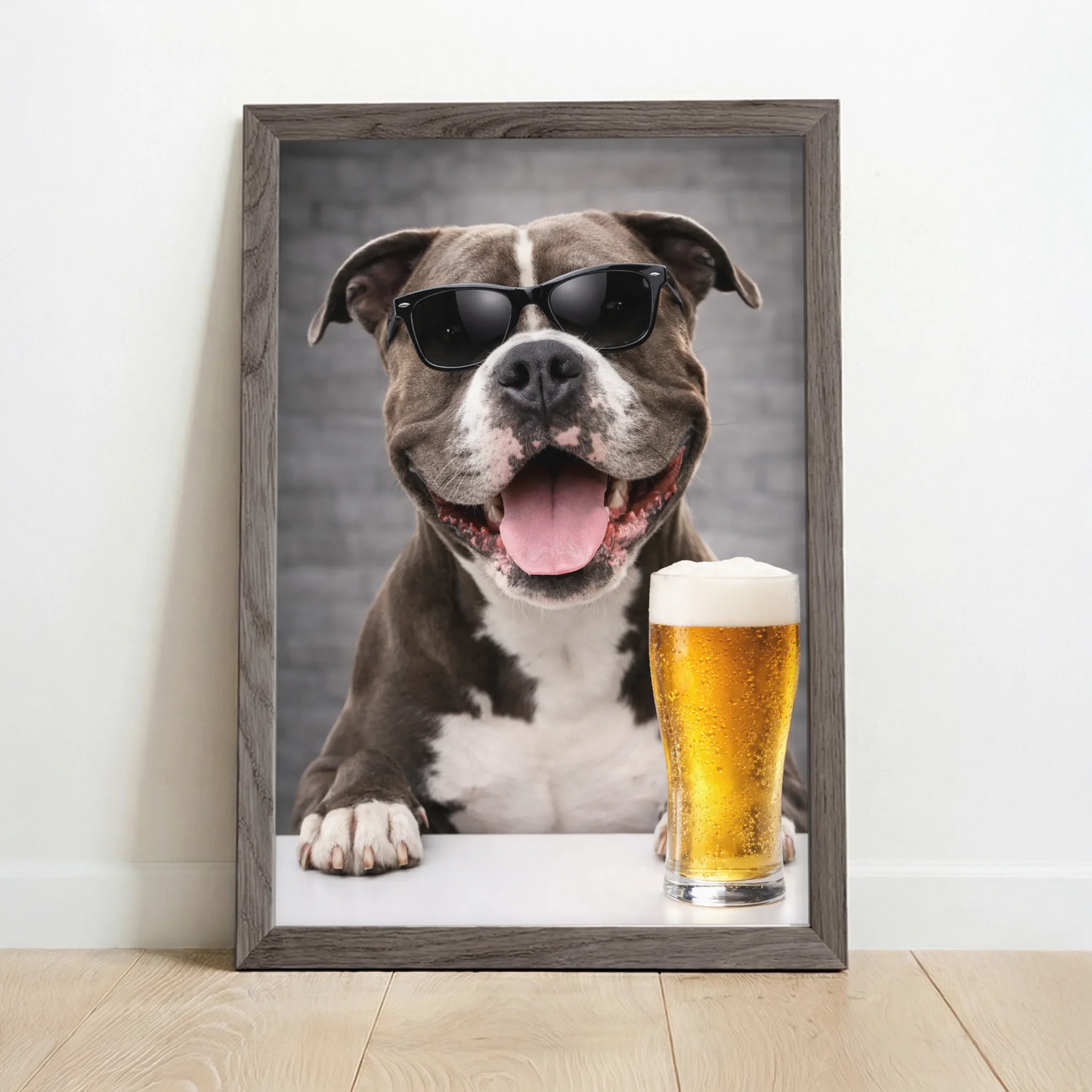 Framed Poster UK oak copy