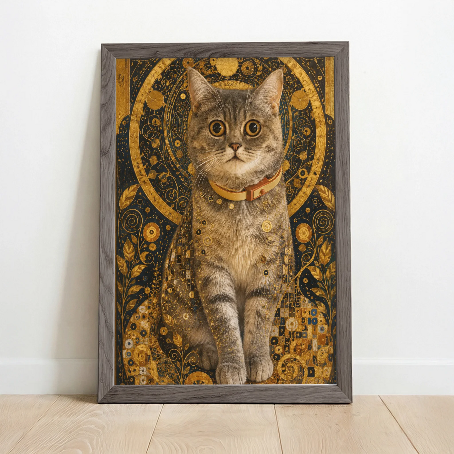 Framed Poster UK oak copy