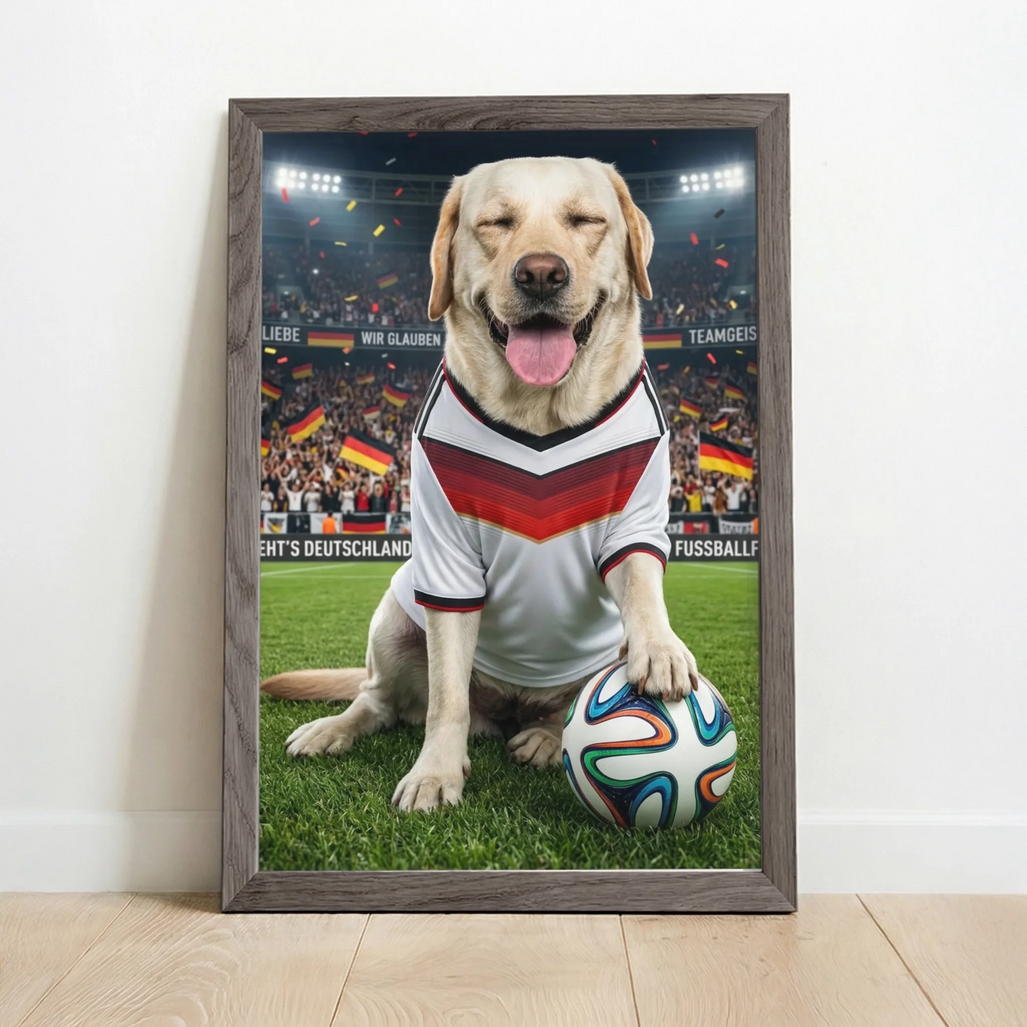 Framed Poster UK oak copy