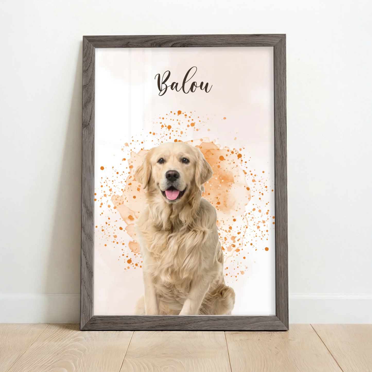 Framed Poster UK oak copy