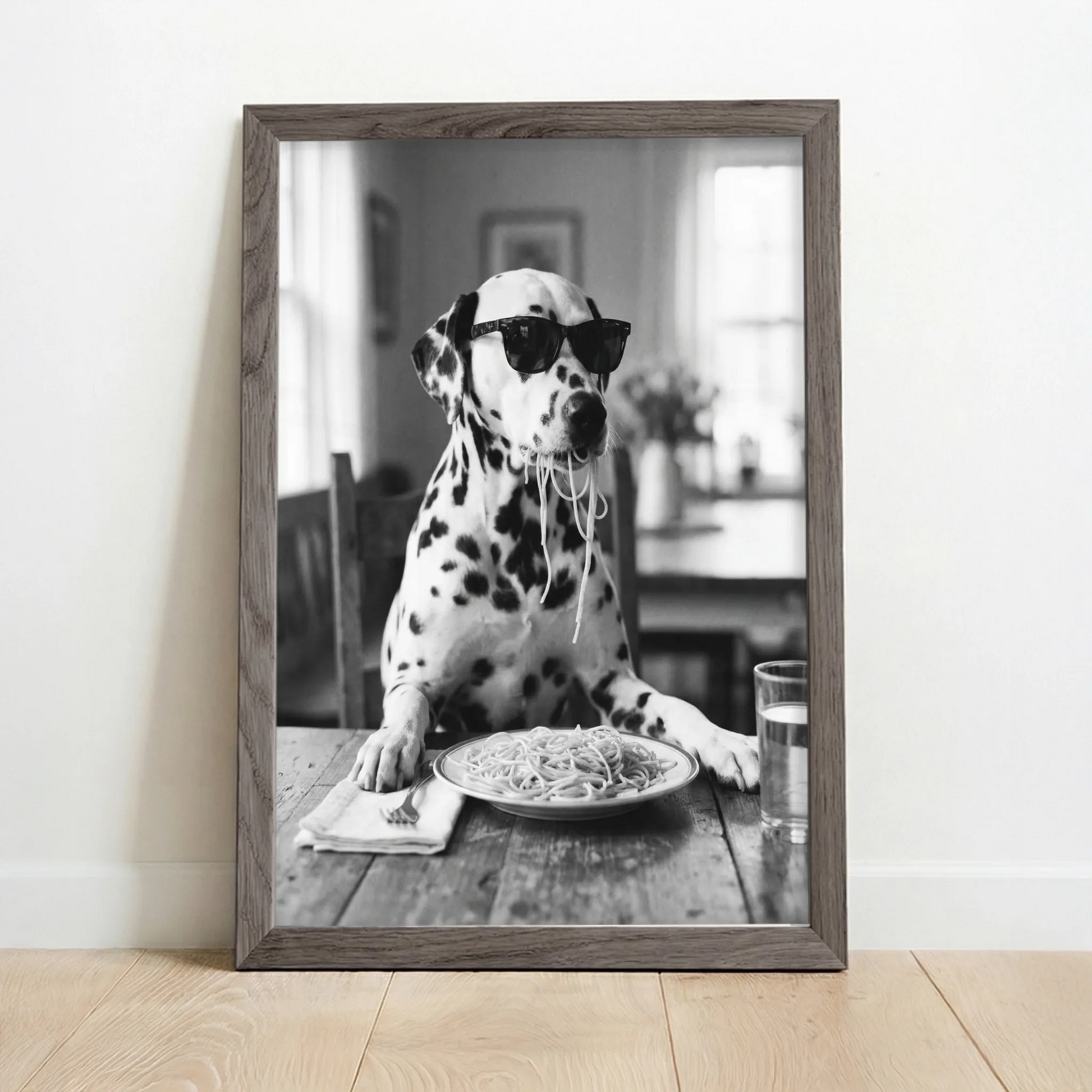 Framed Poster UK oak copy