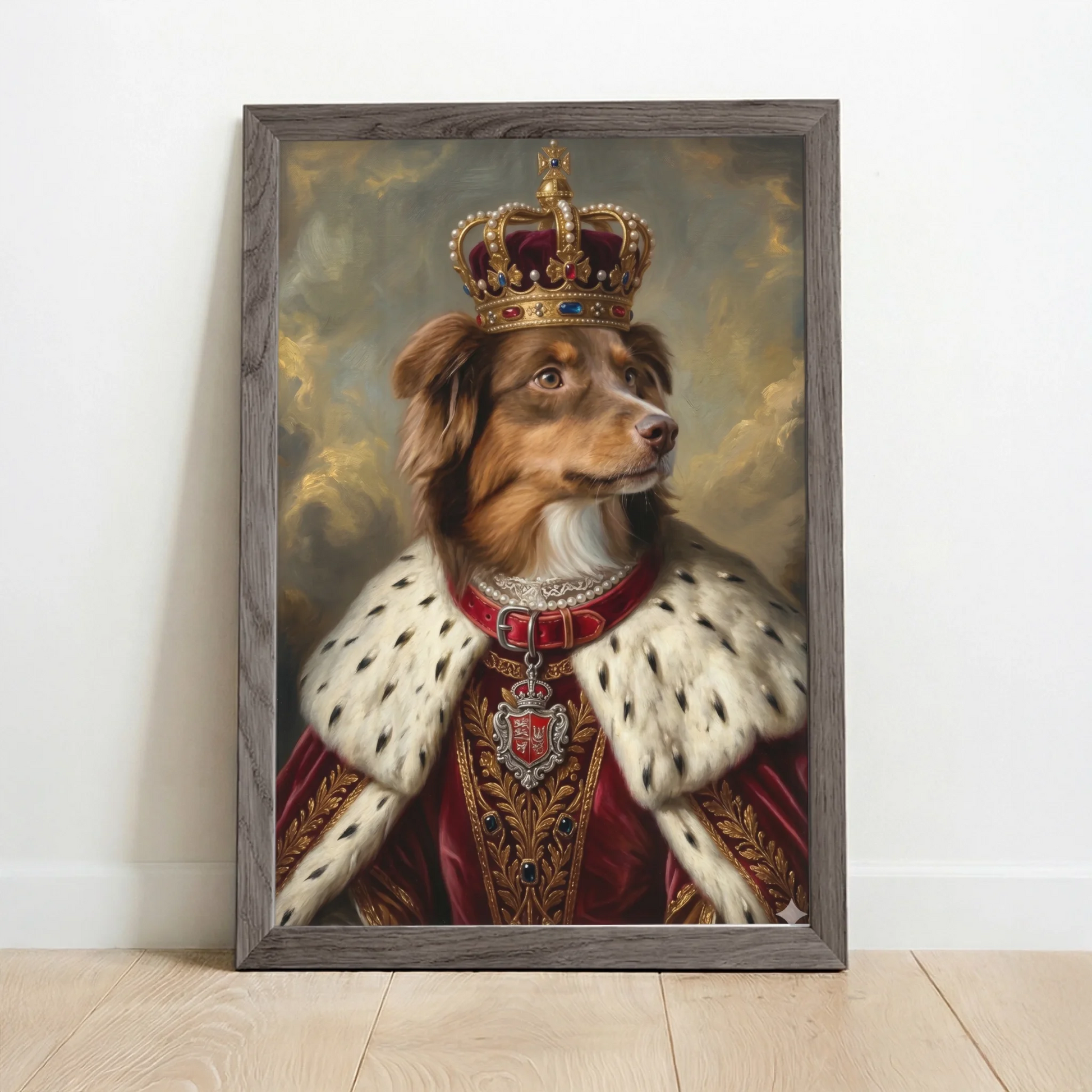 Framed Poster UK oak copy