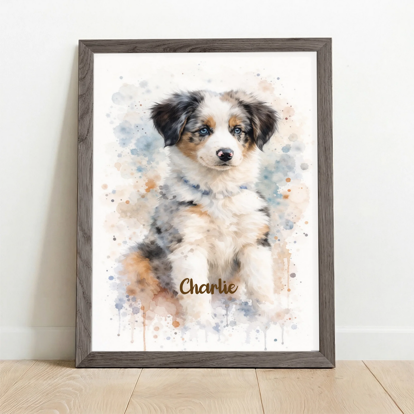 Framed Poster UK oak