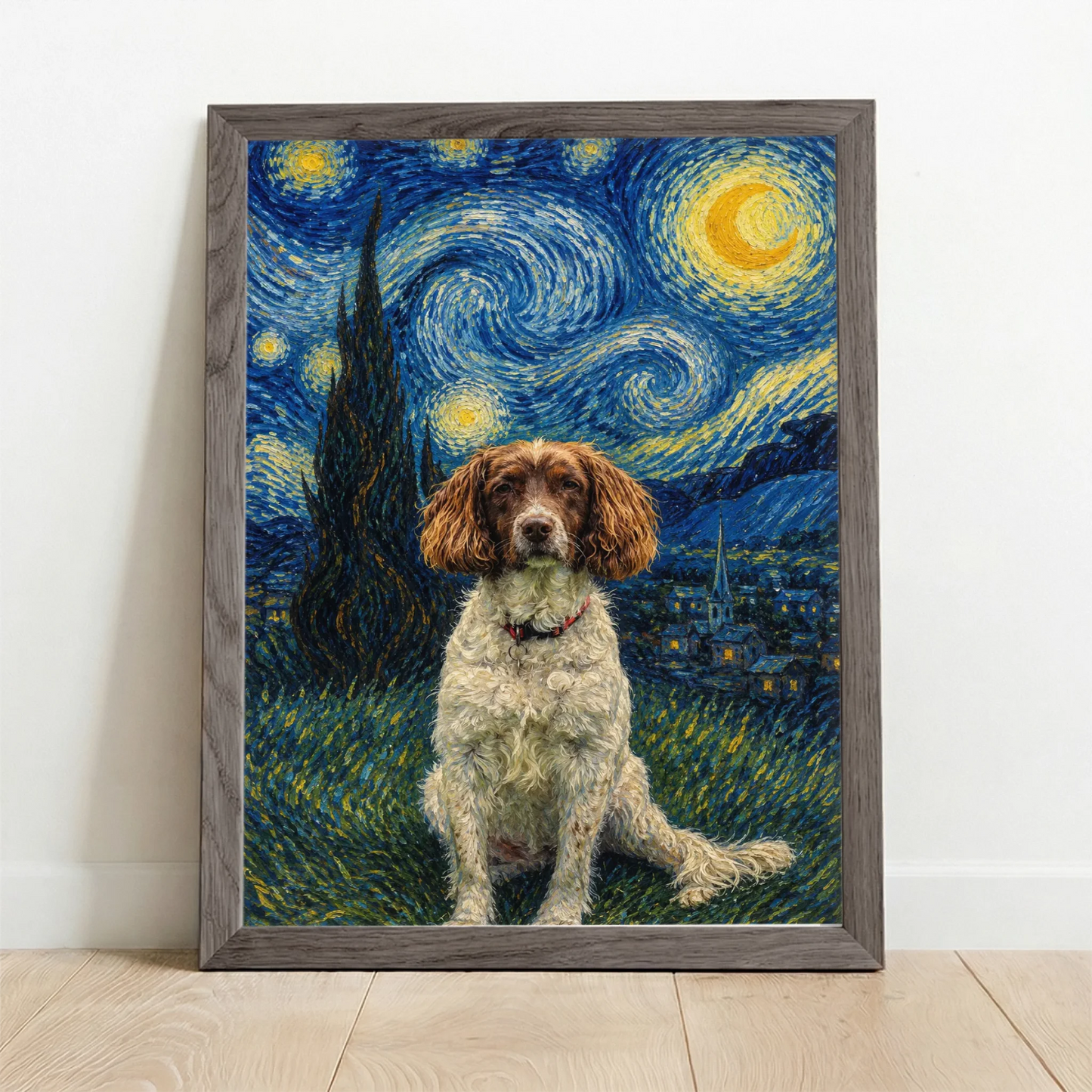 Framed Poster UK oak