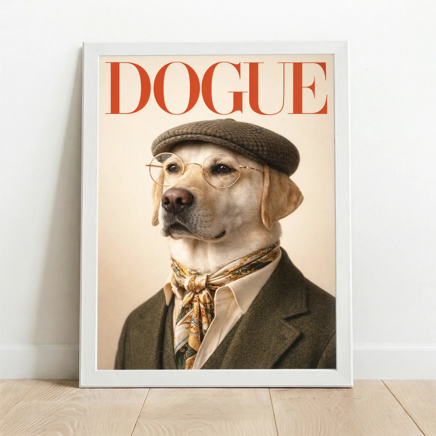 Framed Poster white