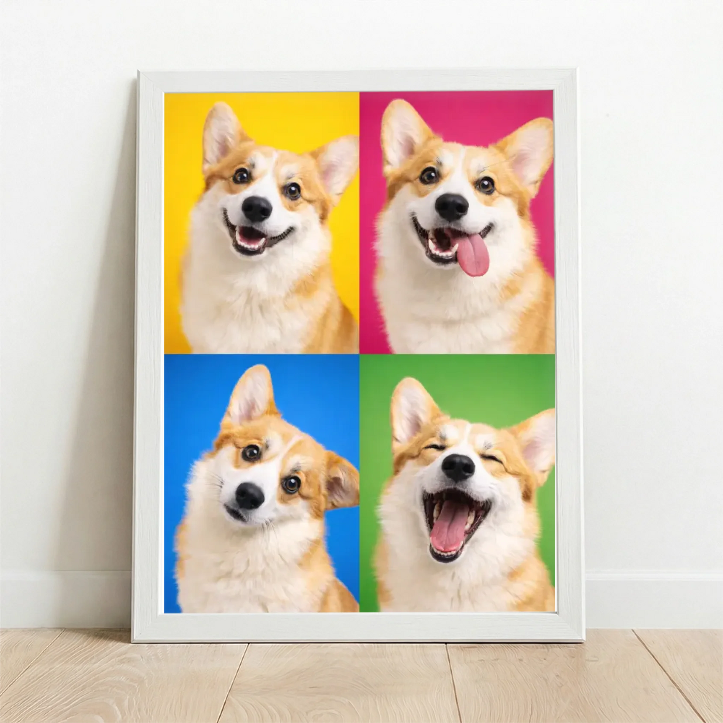 Framed Poster white
