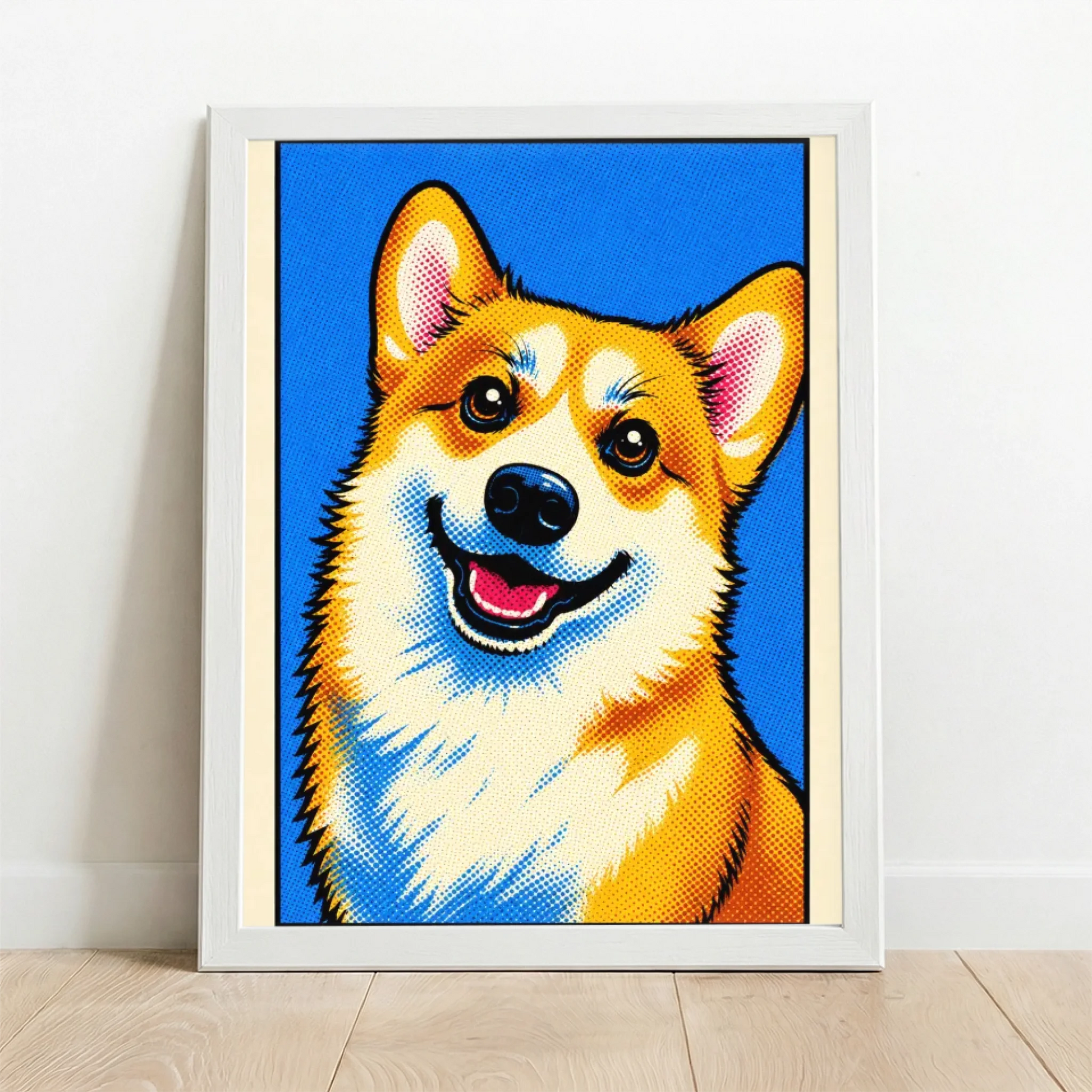 Framed Poster white