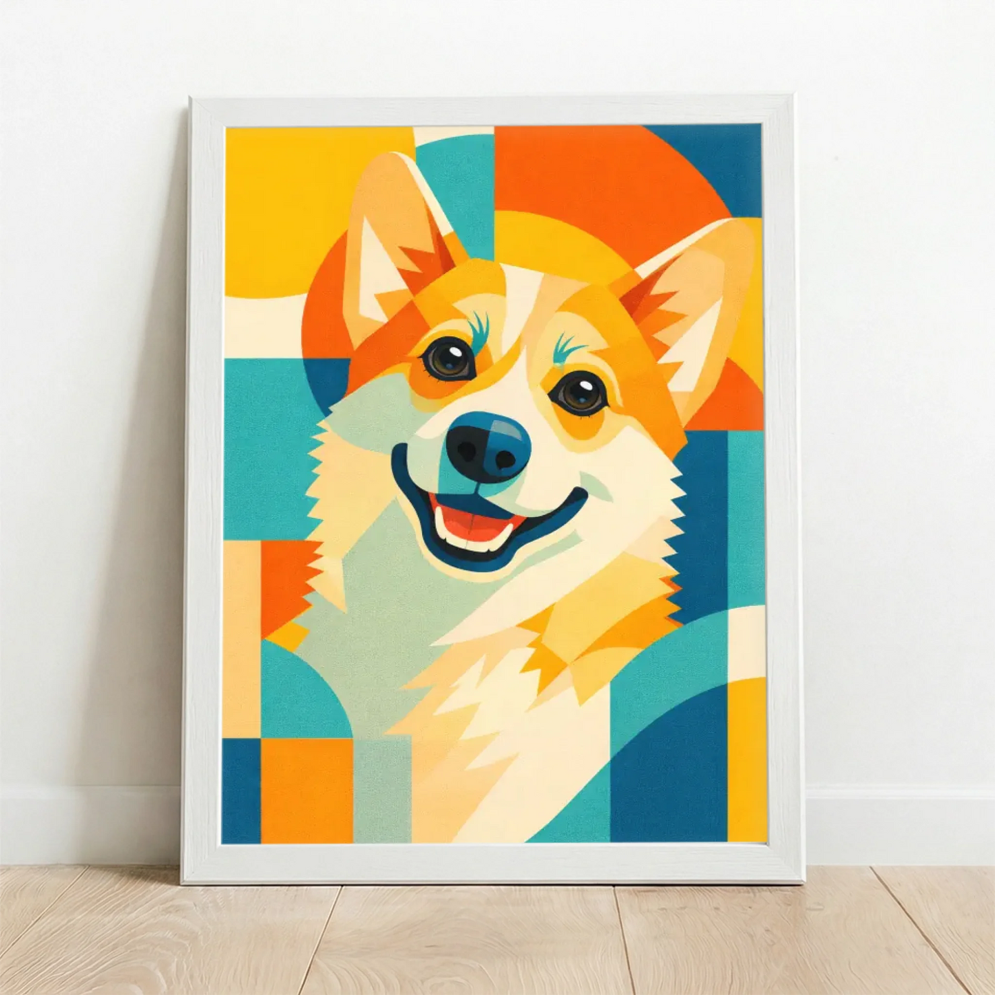 Framed Poster white
