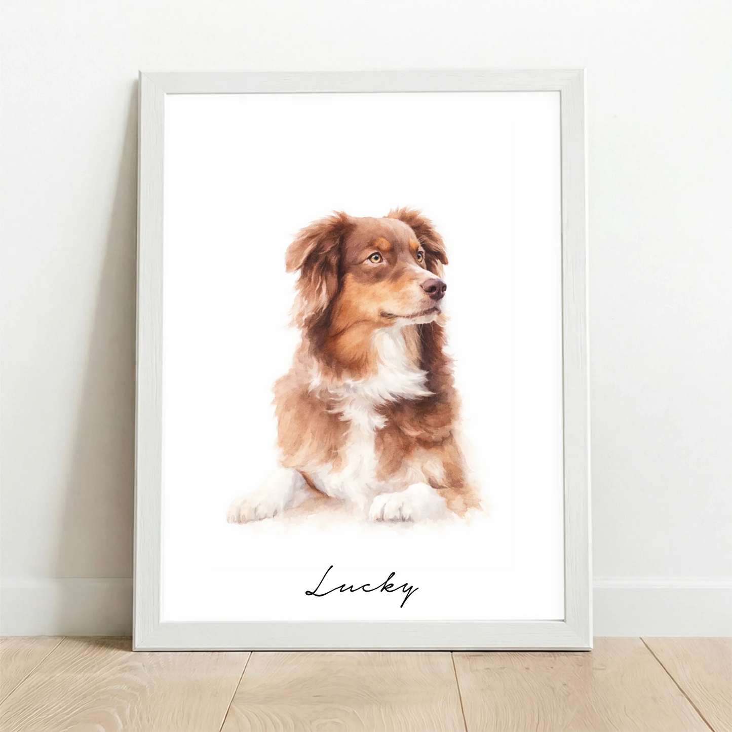 Framed Poster white