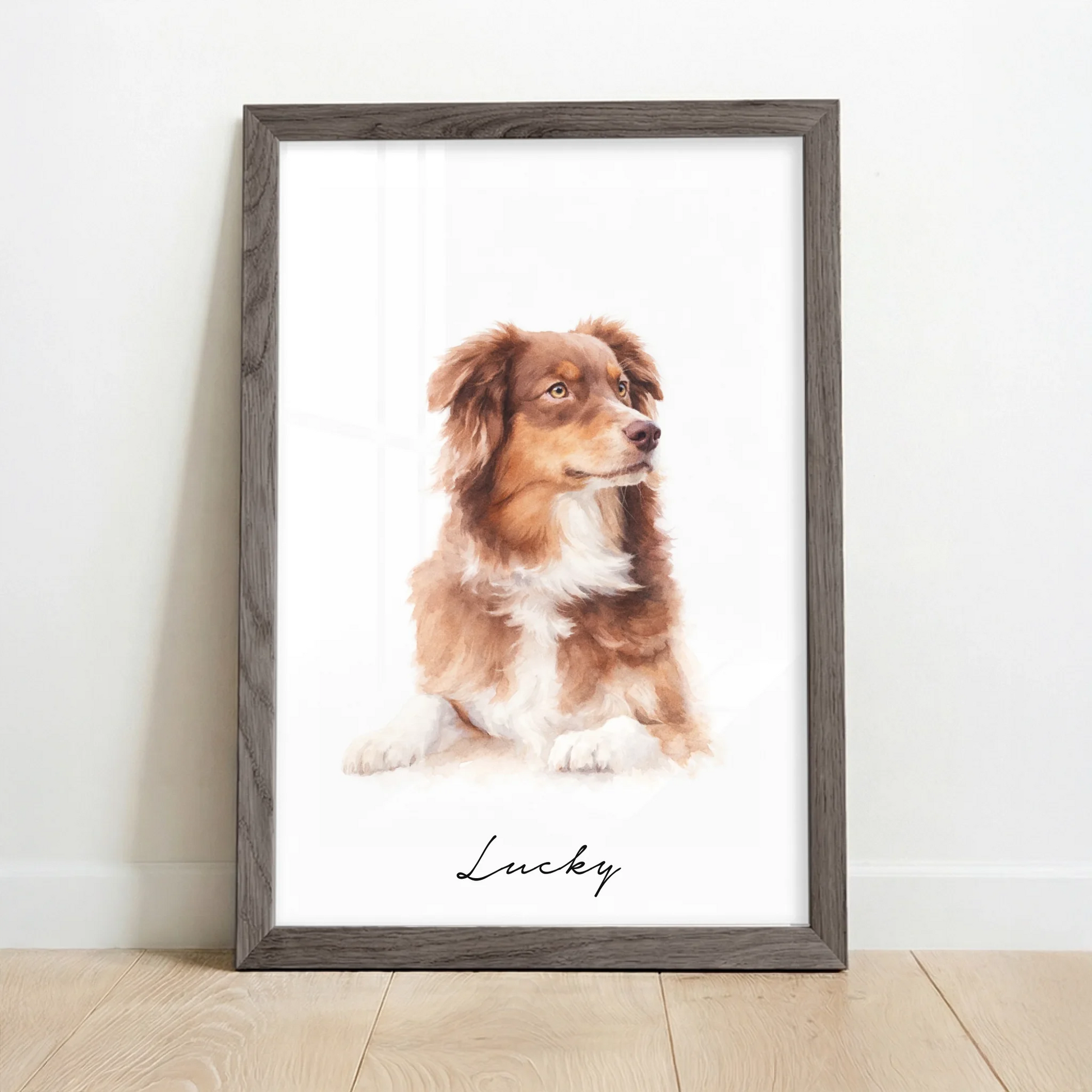 Framed Poster UK oak copy