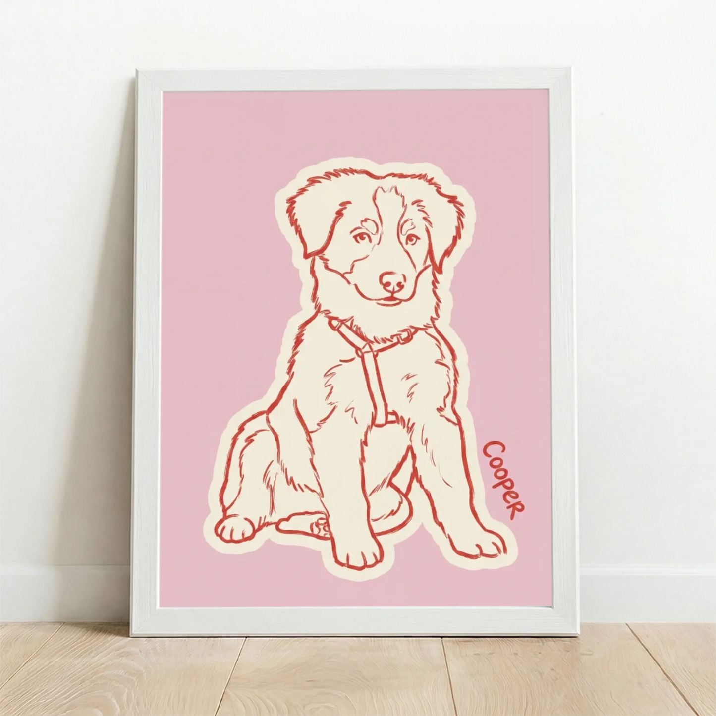 Framed Poster white
