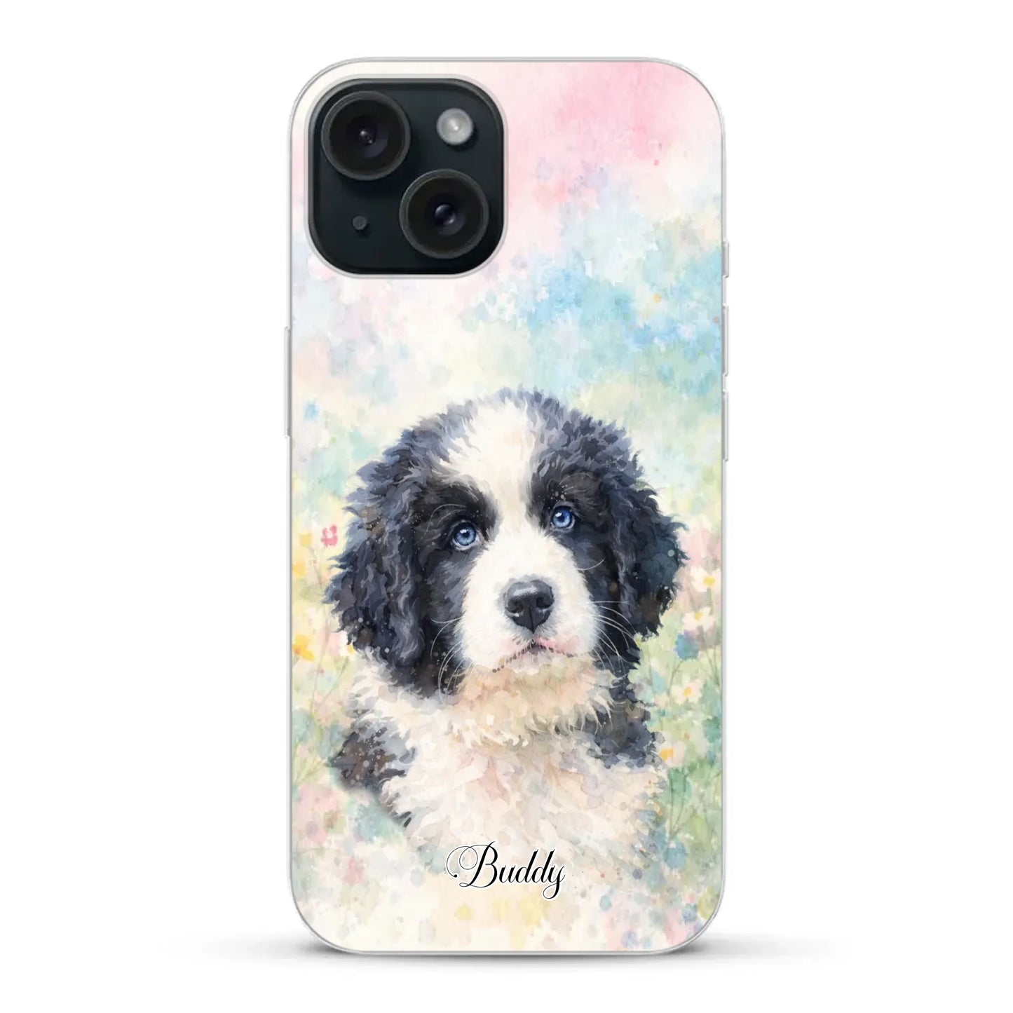 Personalisierte Handyhülle - Aquarell