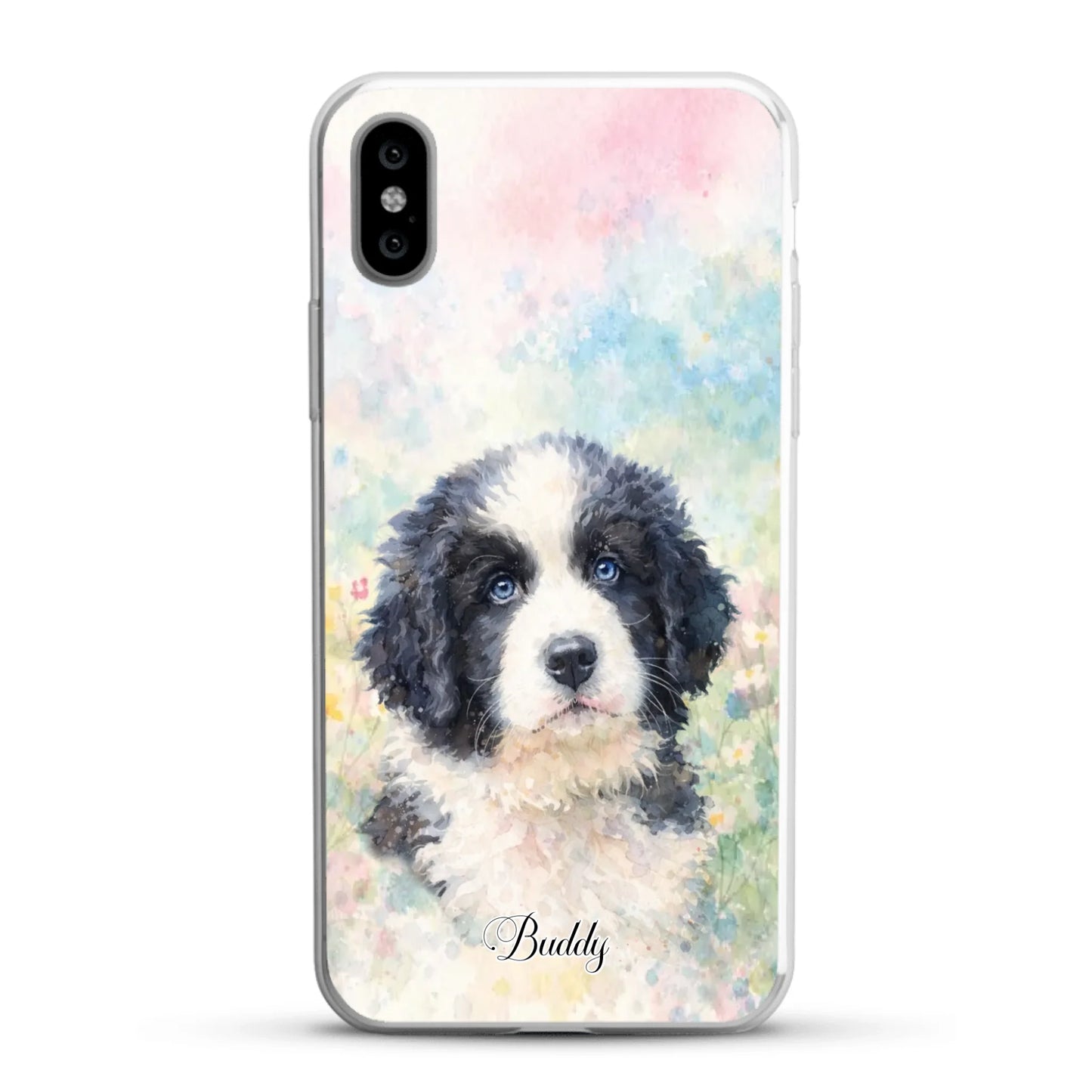 Personalisierte Handyhülle - Aquarell