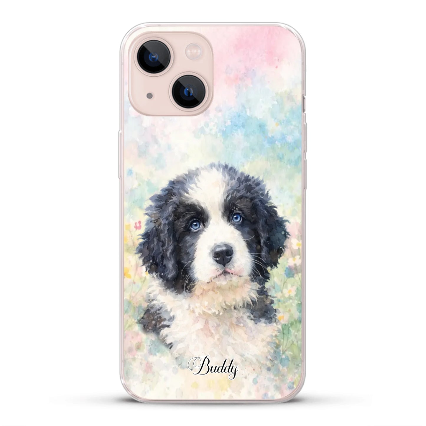 Personalisierte Handyhülle - Aquarell