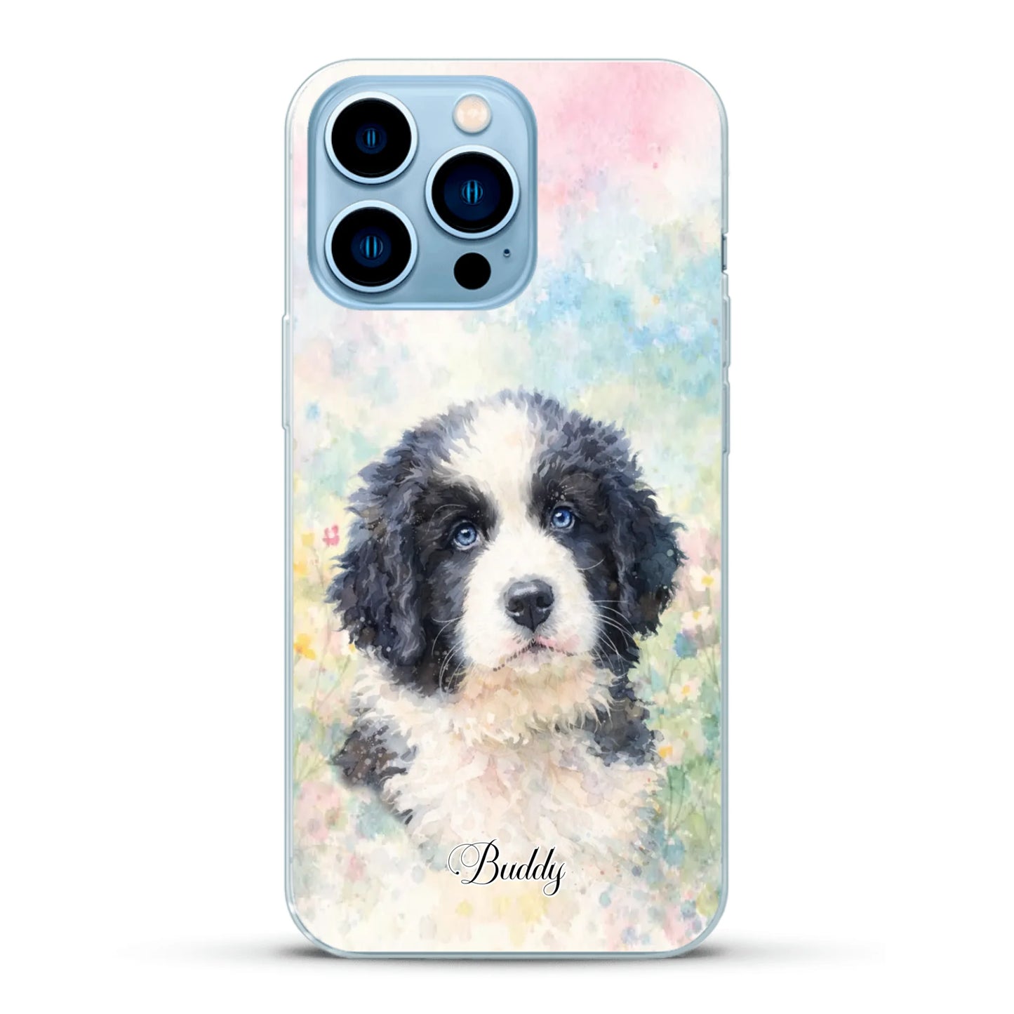 Personalisierte Handyhülle - Aquarell