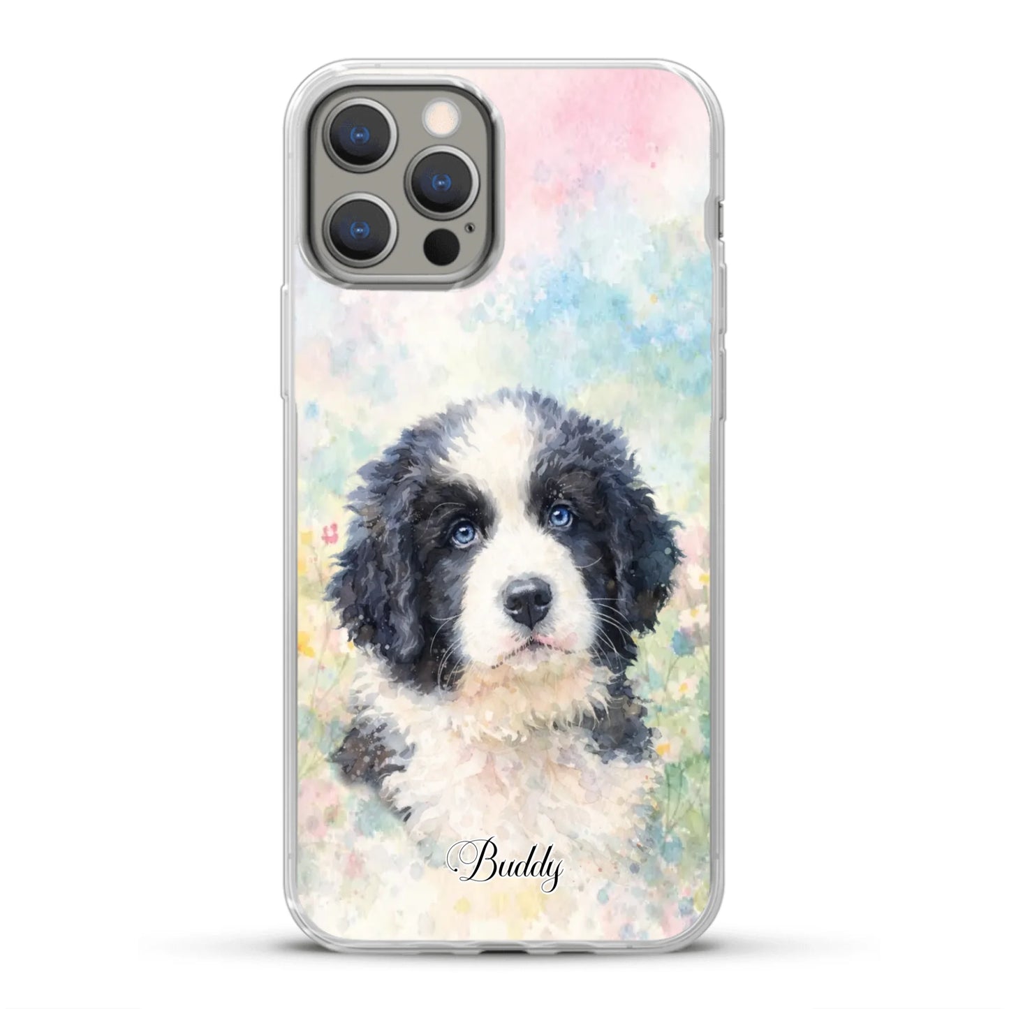 Personalisierte Handyhülle - Aquarell