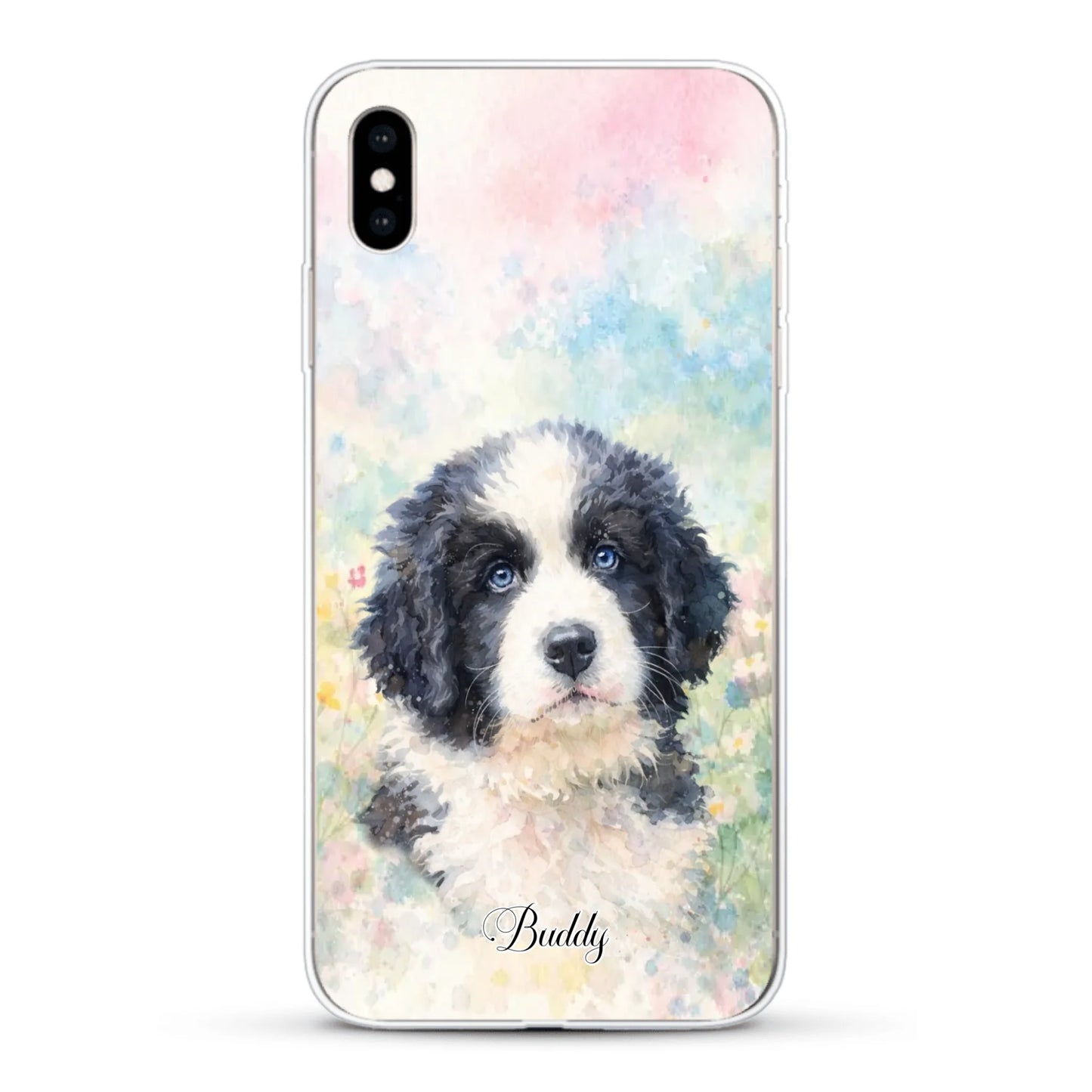 Personalisierte Handyhülle - Aquarell