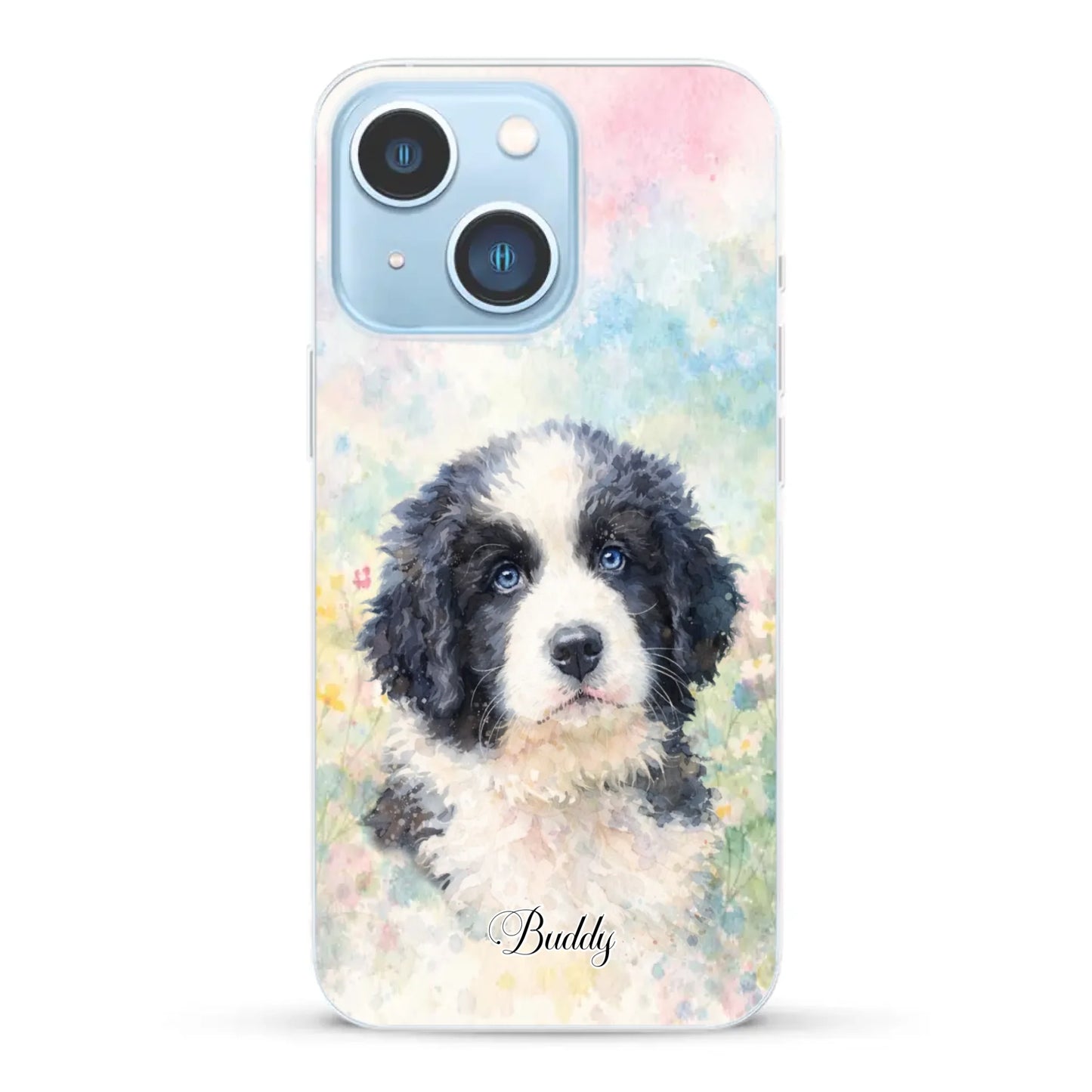 Personalisierte Handyhülle - Aquarell
