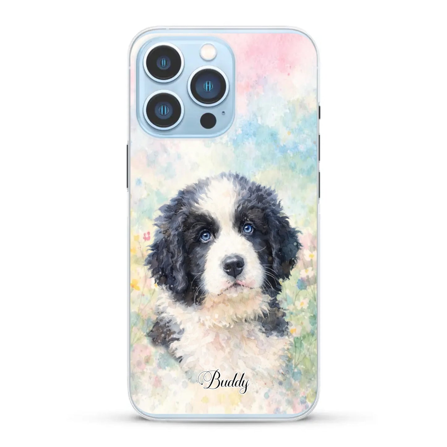 Personalisierte Handyhülle - Aquarell