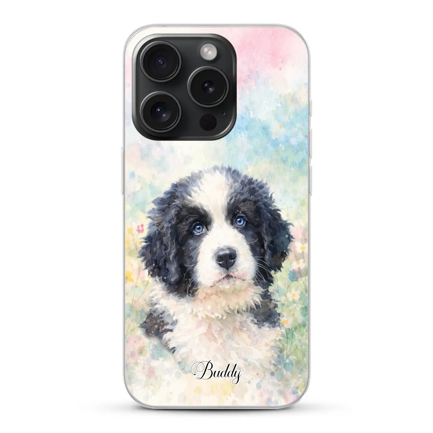 Personalisierte Handyhülle - Aquarell
