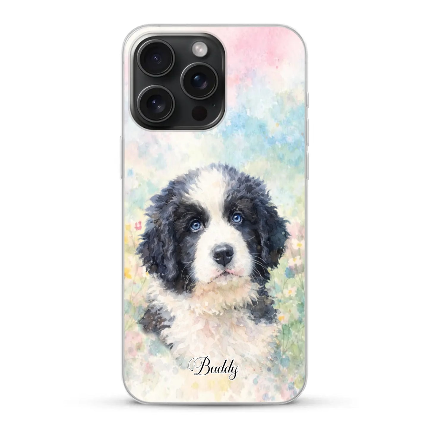 Personalisierte Handyhülle - Aquarell