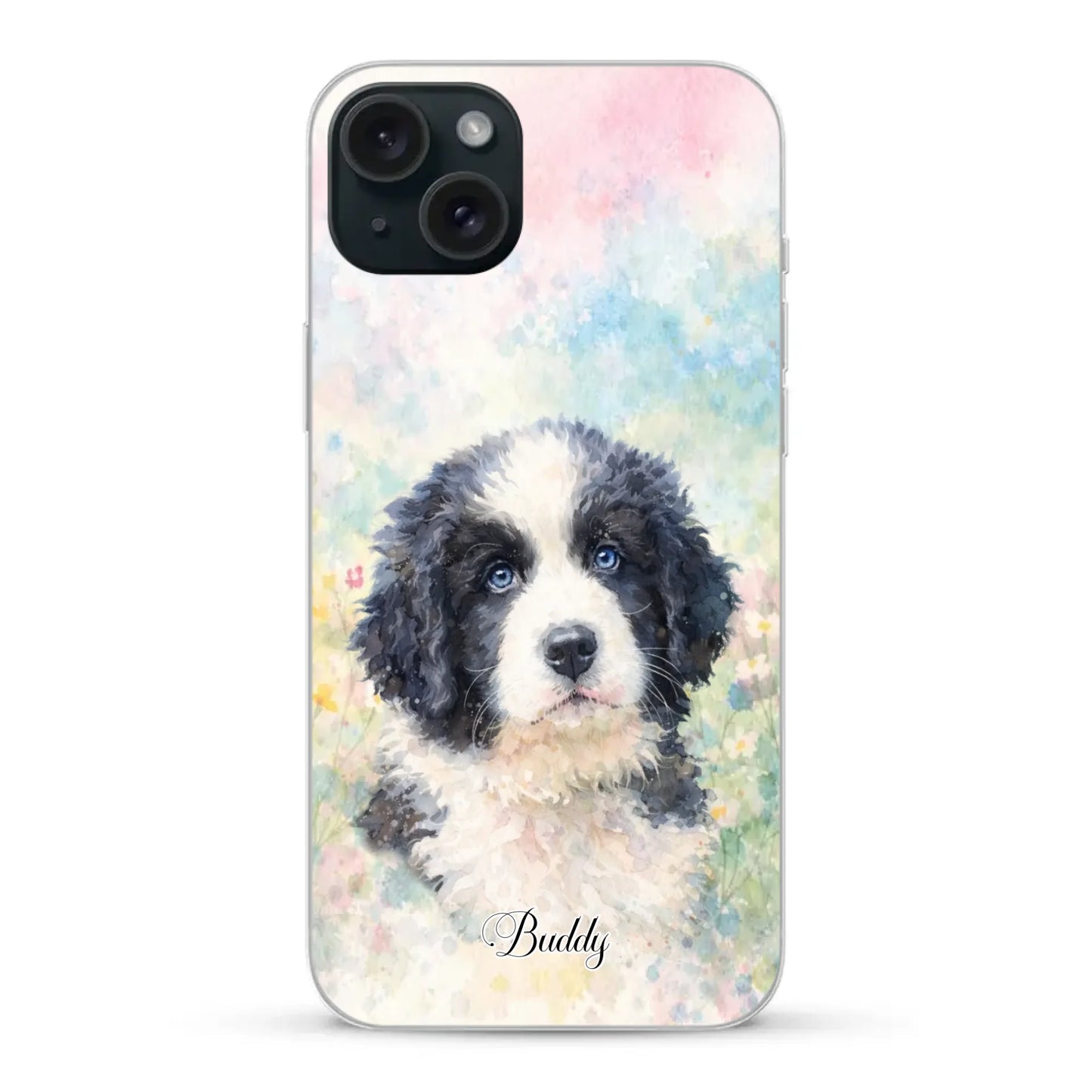 Personalisierte Handyhülle - Aquarell