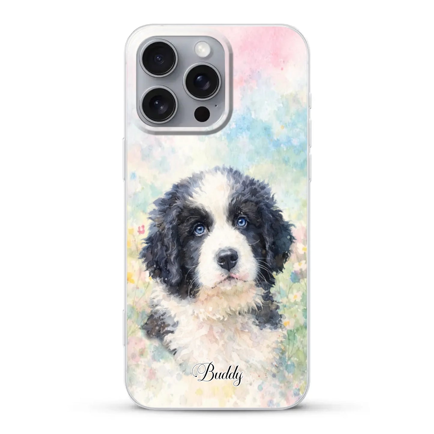 Personalisierte Handyhülle - Aquarell