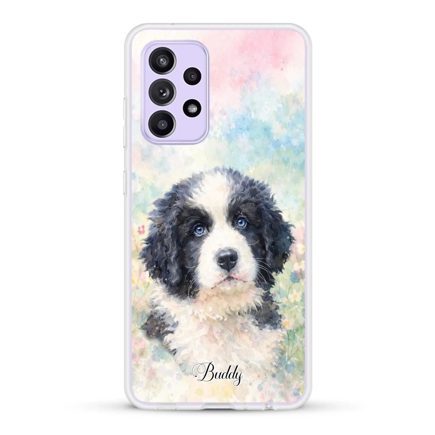 Personalisierte Handyhülle - Aquarell