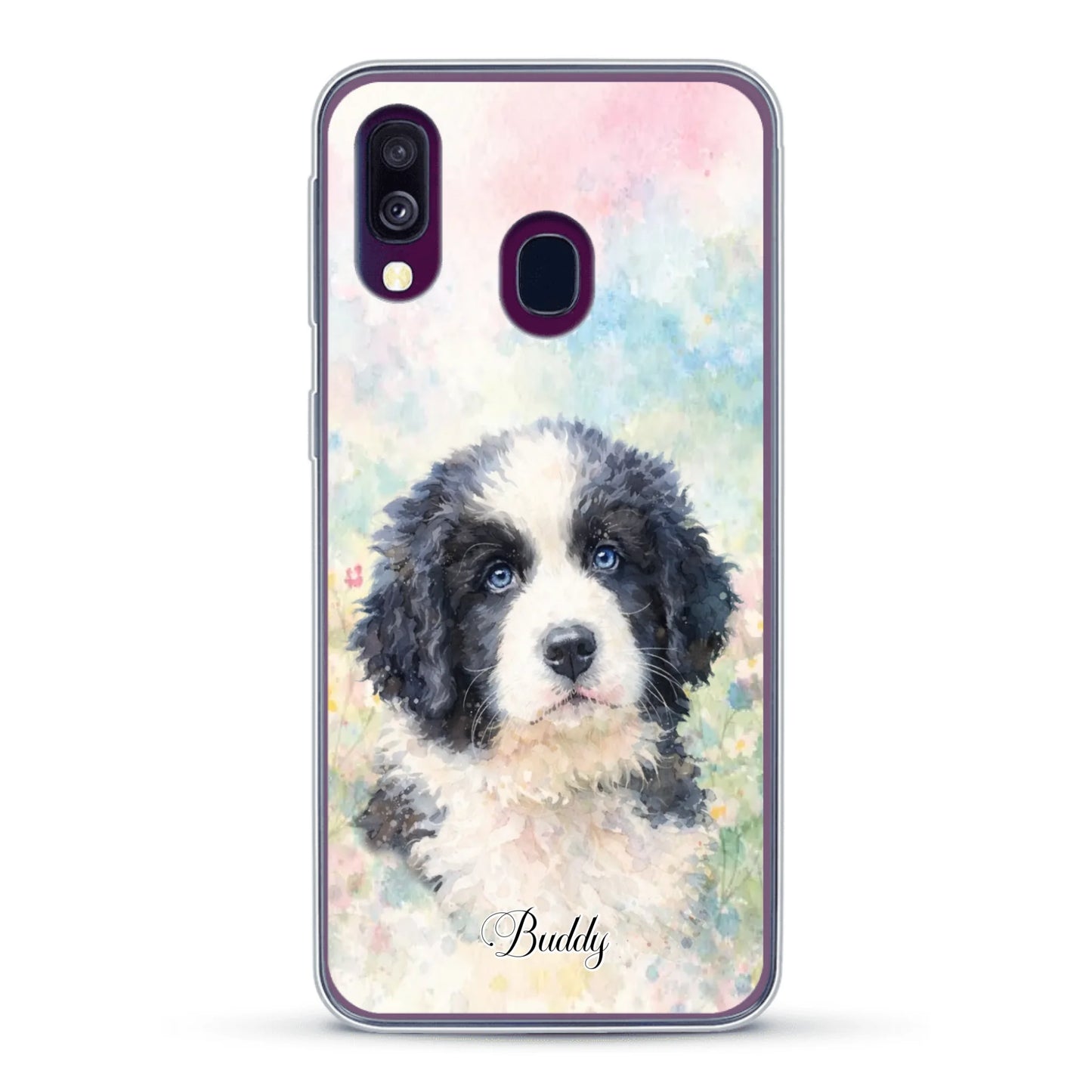 Personalisierte Handyhülle - Aquarell