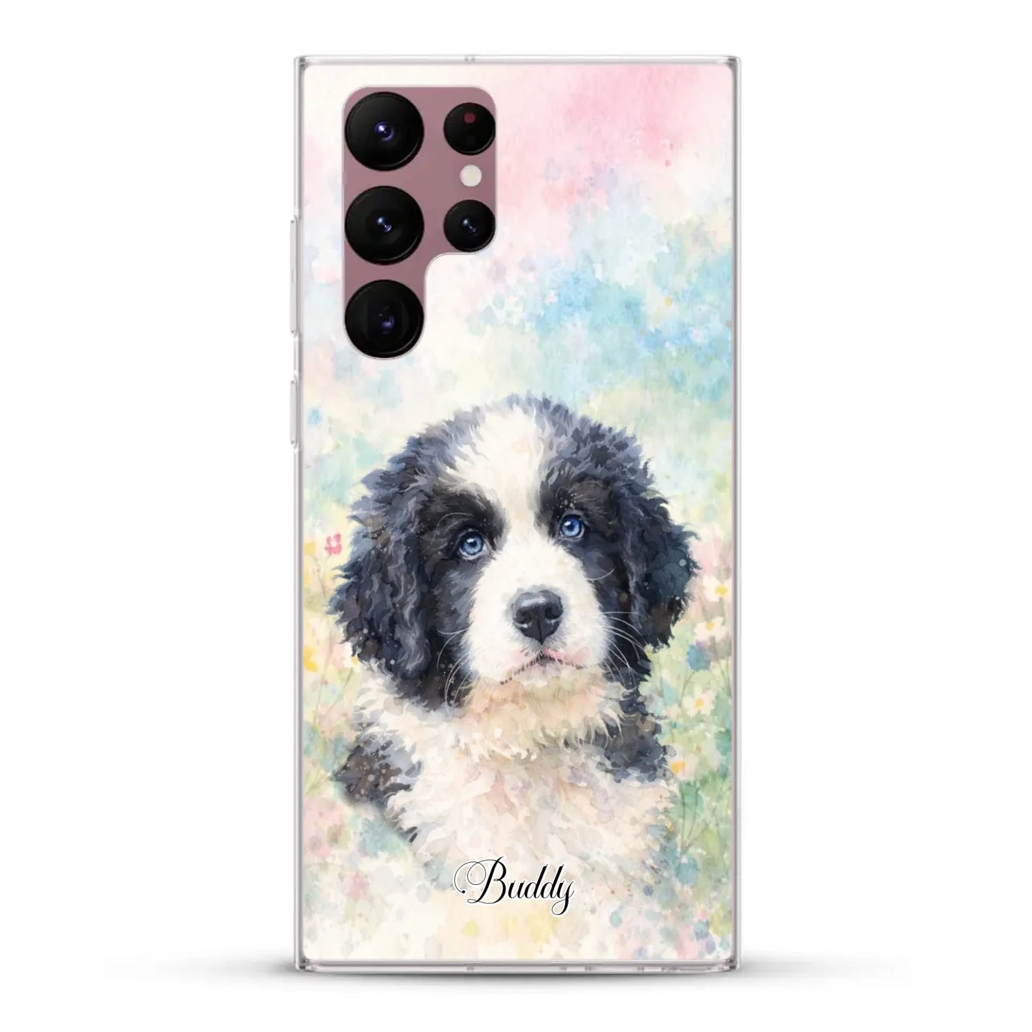 Personalisierte Handyhülle - Aquarell