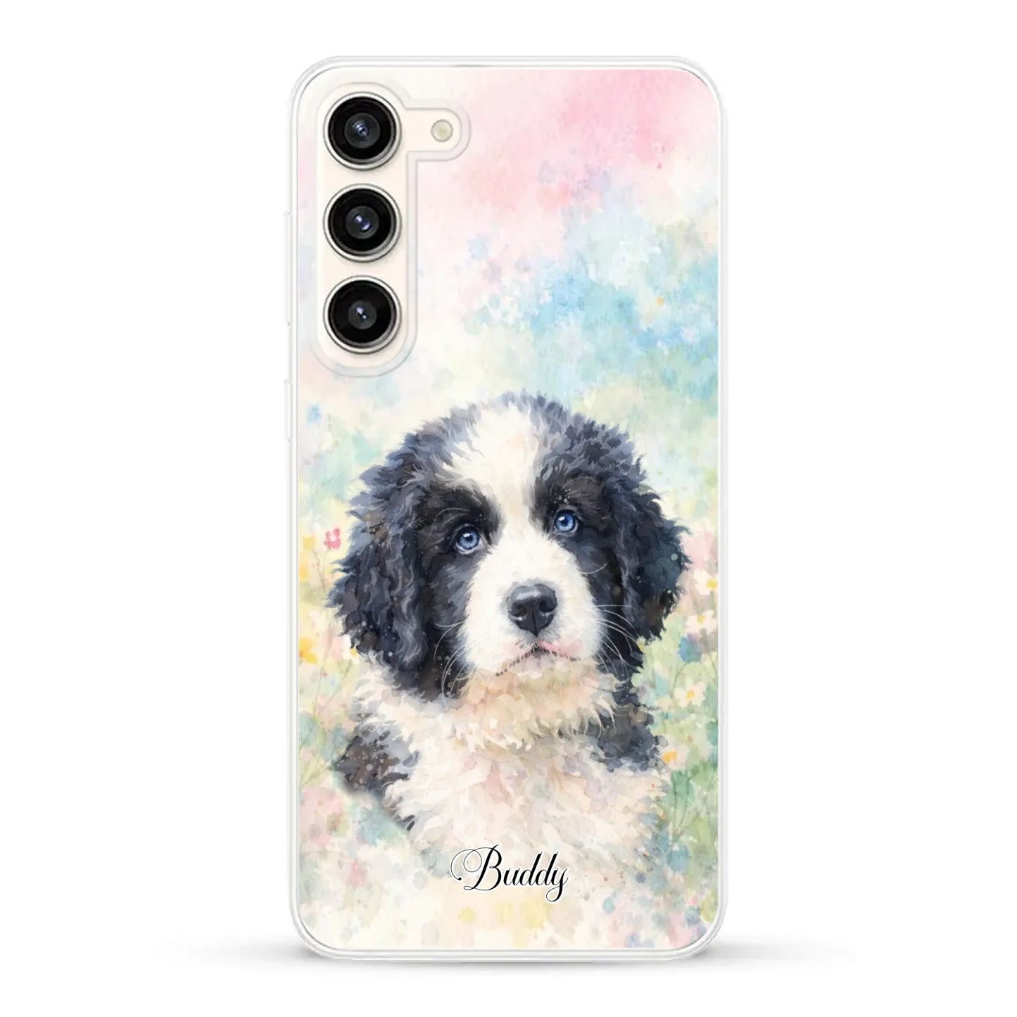 Personalisierte Handyhülle - Aquarell